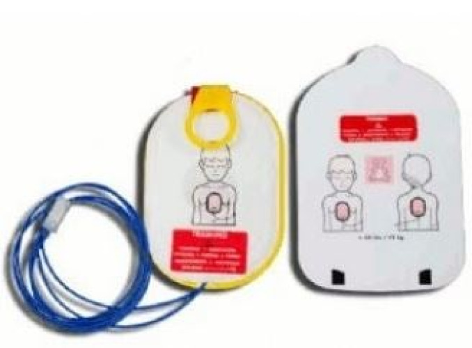 Heartstream US LLC - 989803121451 Replacement Infant/Child Training Defibrillator Pad HeartStart® AED For Use With HeartStart OnSite and Home AED Defibrillators