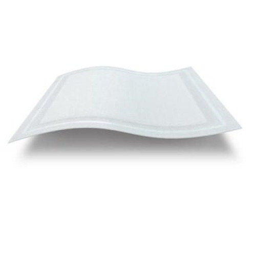 Solventum Corporation - PRD500-1177 Super Absorbent Dressing KerraMax Care® Gentle Border Rectangle 6 X 10 Inch With Border Sterile