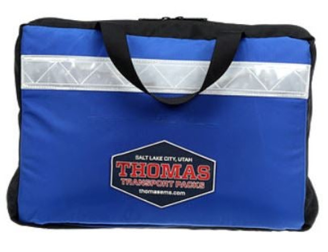 Thomas Transport Packs-EMS - TT410 EMS Intubation Kit Thomas Blue 13 X 9 X 3-1/2 Inch