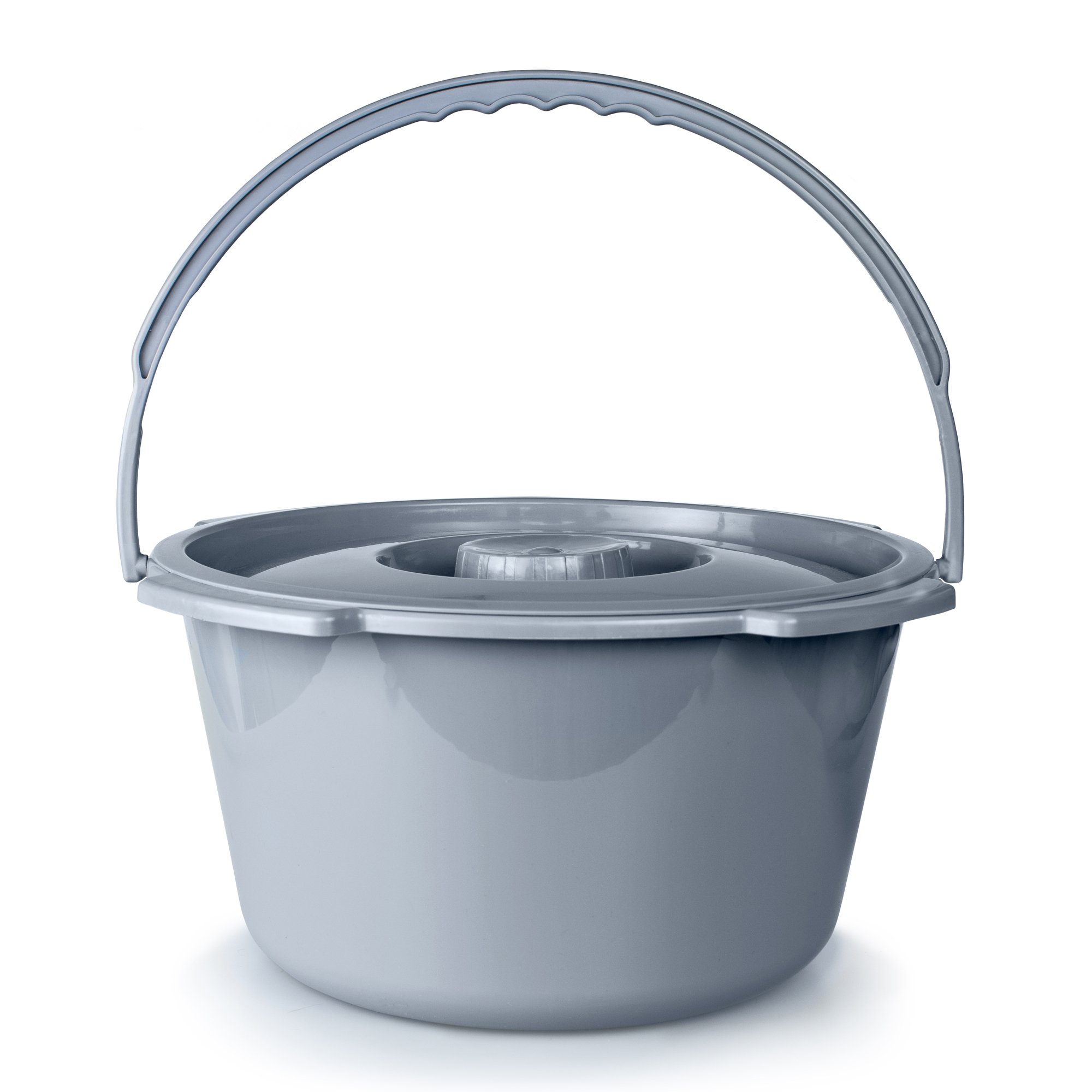 McKesson Brand - 146-11106 McKesson Commode Bucket With Metal Handle And Cover