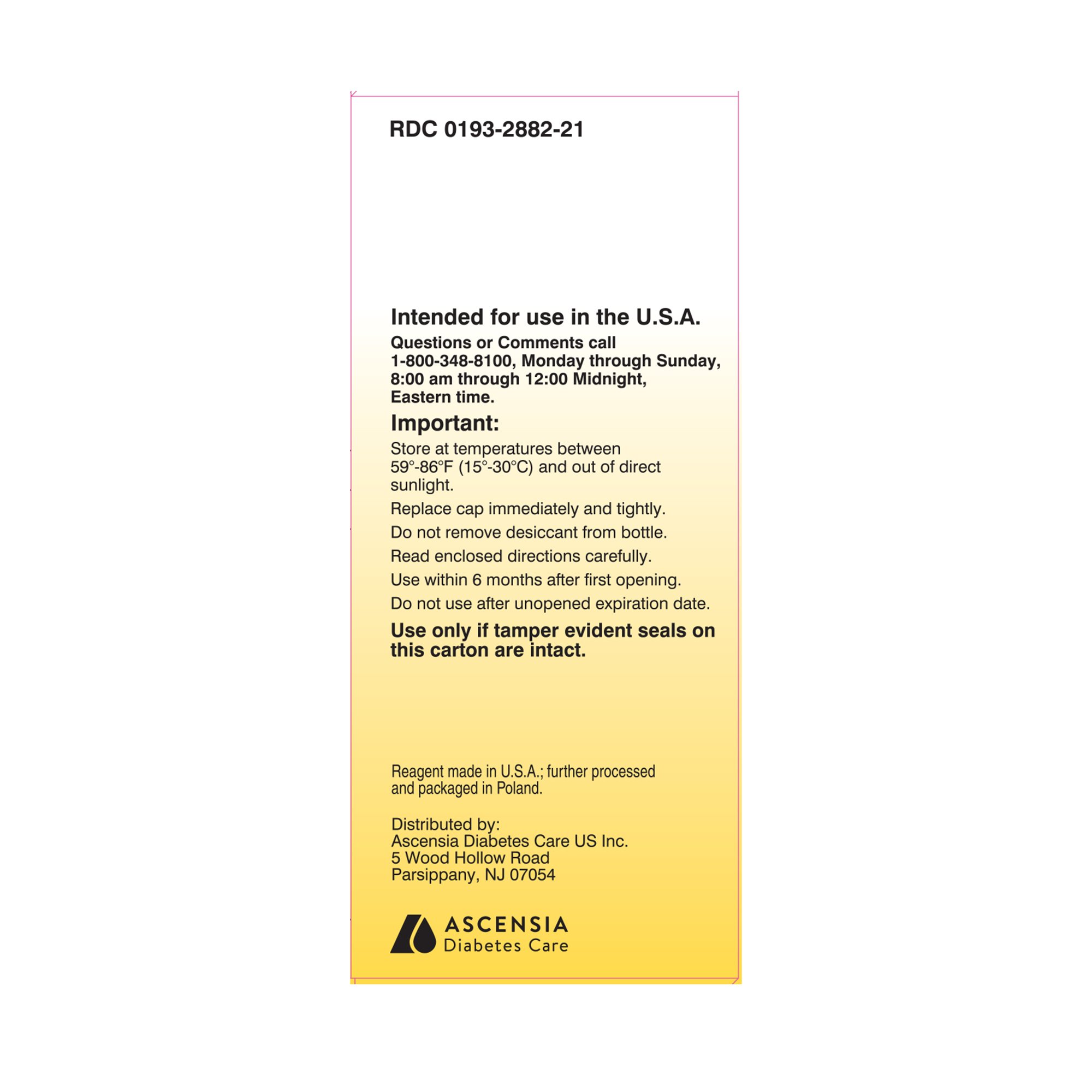  Ketone test