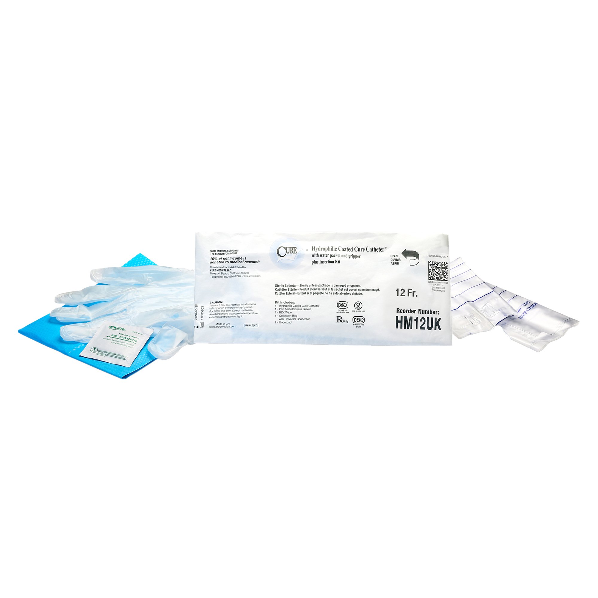 ConvaTec - HM12UK Cure Catheter™ Urethral Catheter