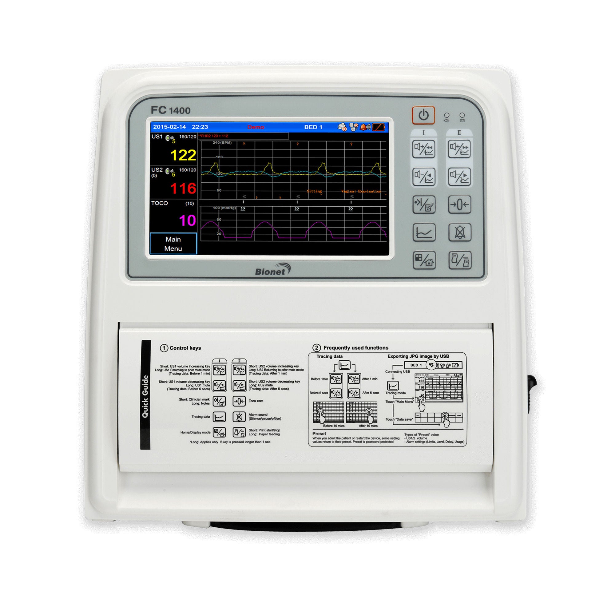 Bionet America - FC-1400-B Fetal Monitor