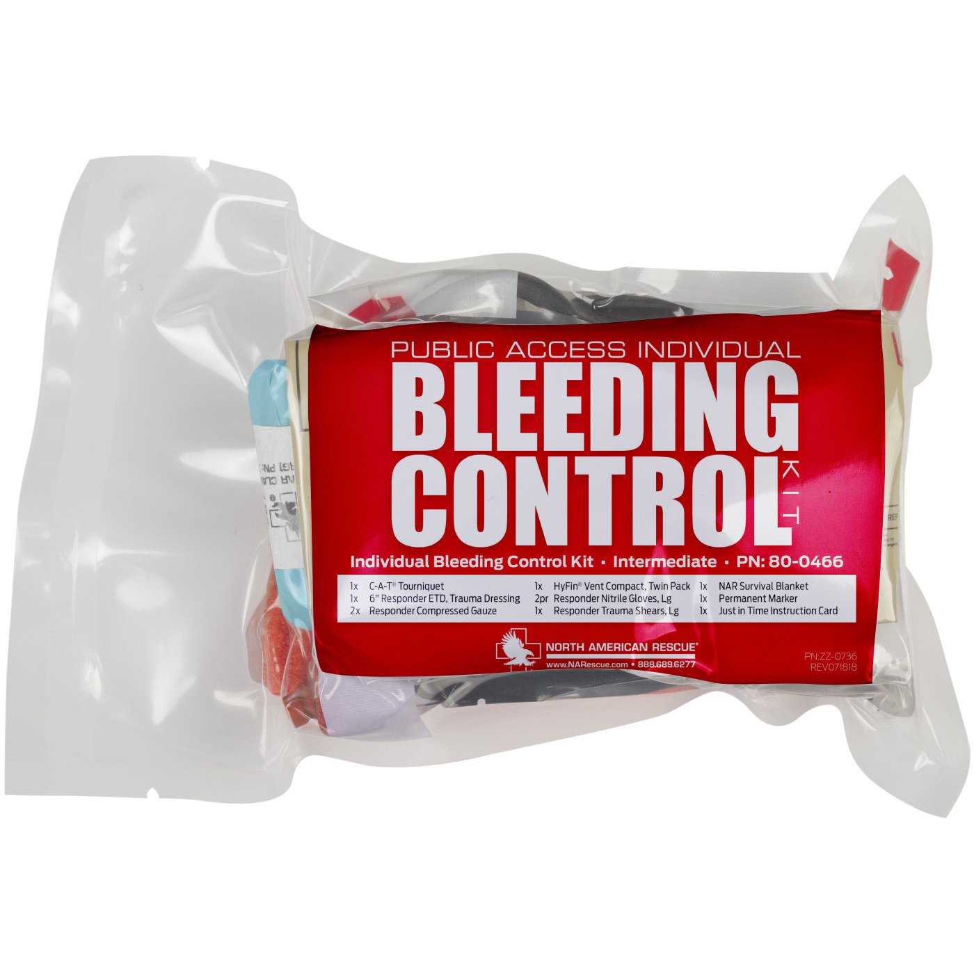 Public Access Bleeding Control Kit 80-0466 by North American Rescue