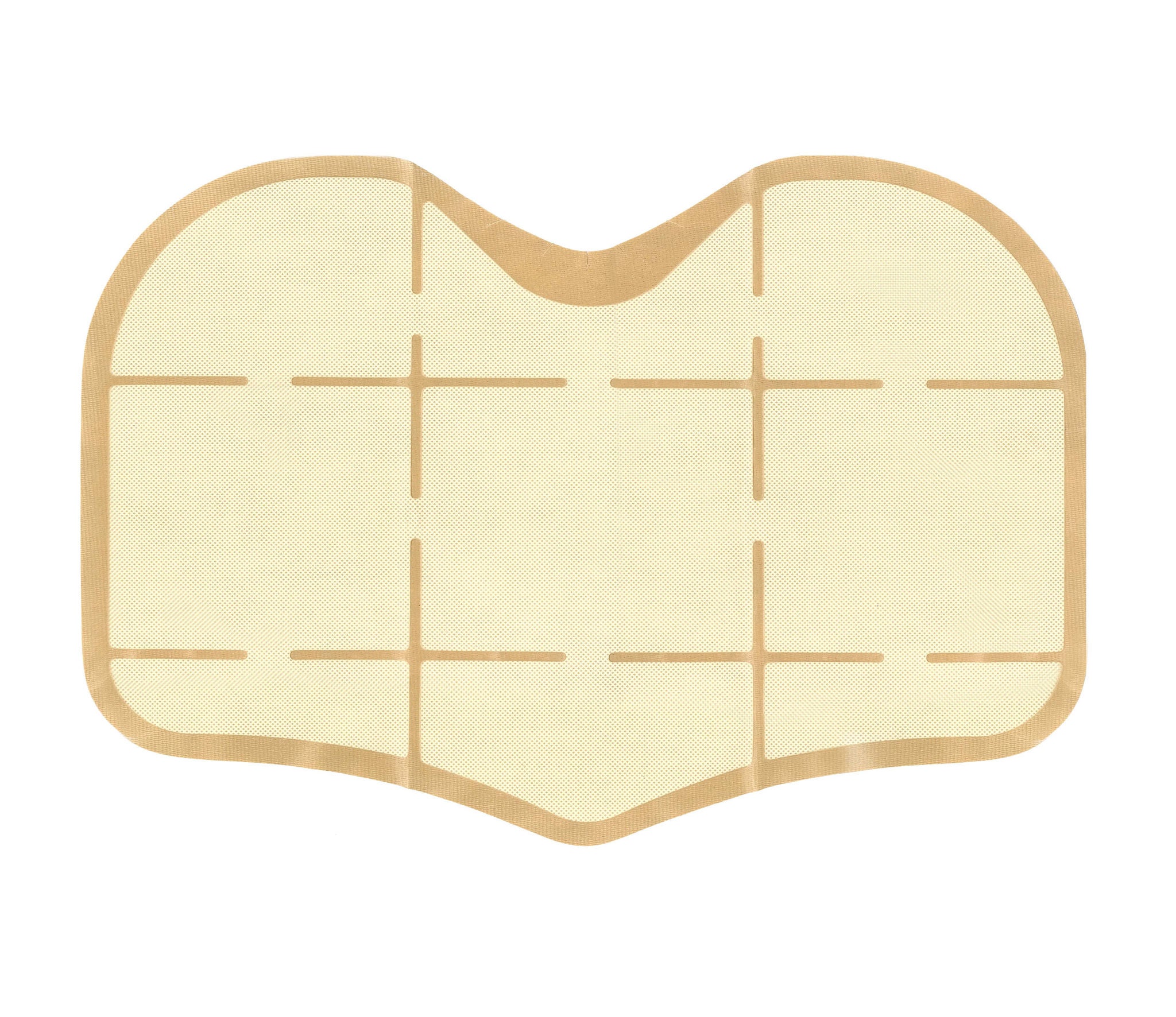 Mediusa - CR4398 Super Absorbent Dressing Eclypse® Contour Rectangle 12 X 20 Inch Without Border Sterile