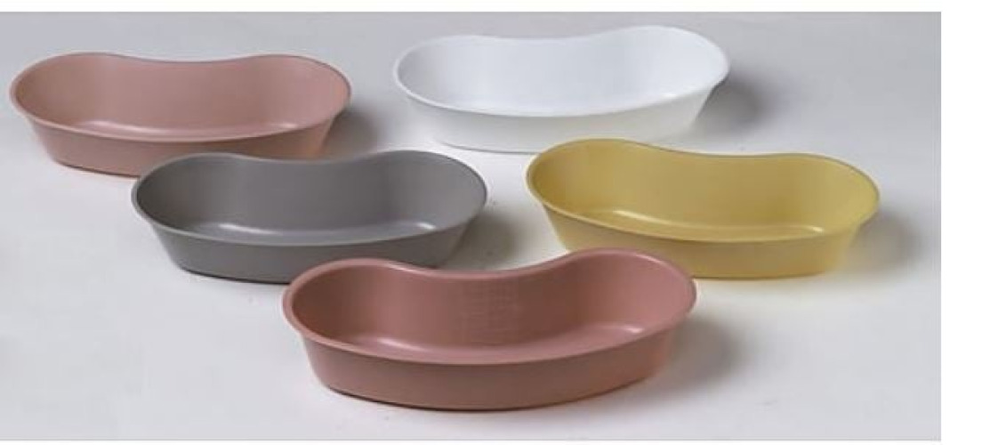 Medline - DYNEC80327C Emesis Basin Medline Pigment Free 16 oz. Plastic Single Patient Use