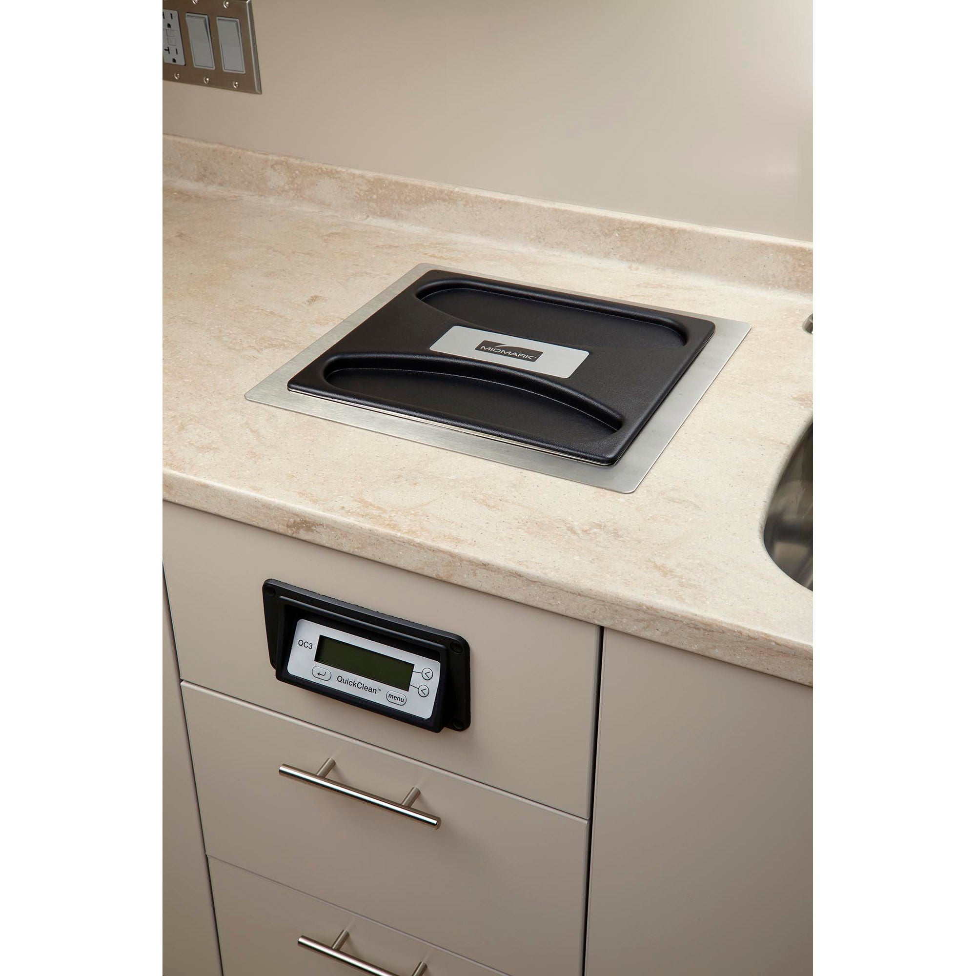 Midmark - QC6R-01 Ultrasonic Cleaner QuickClean™ Digital 6.6 gal. Capacity 7-4/5 X 11-4/5 X 20 Inch