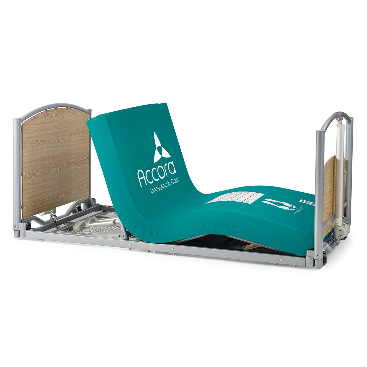 Accora Inc - NSB-0-FL5-200US Electric Bed Long Term Care 80 to 84 Inch Length Slat Deck 5 Functions 3 to 26 Inch Height Range