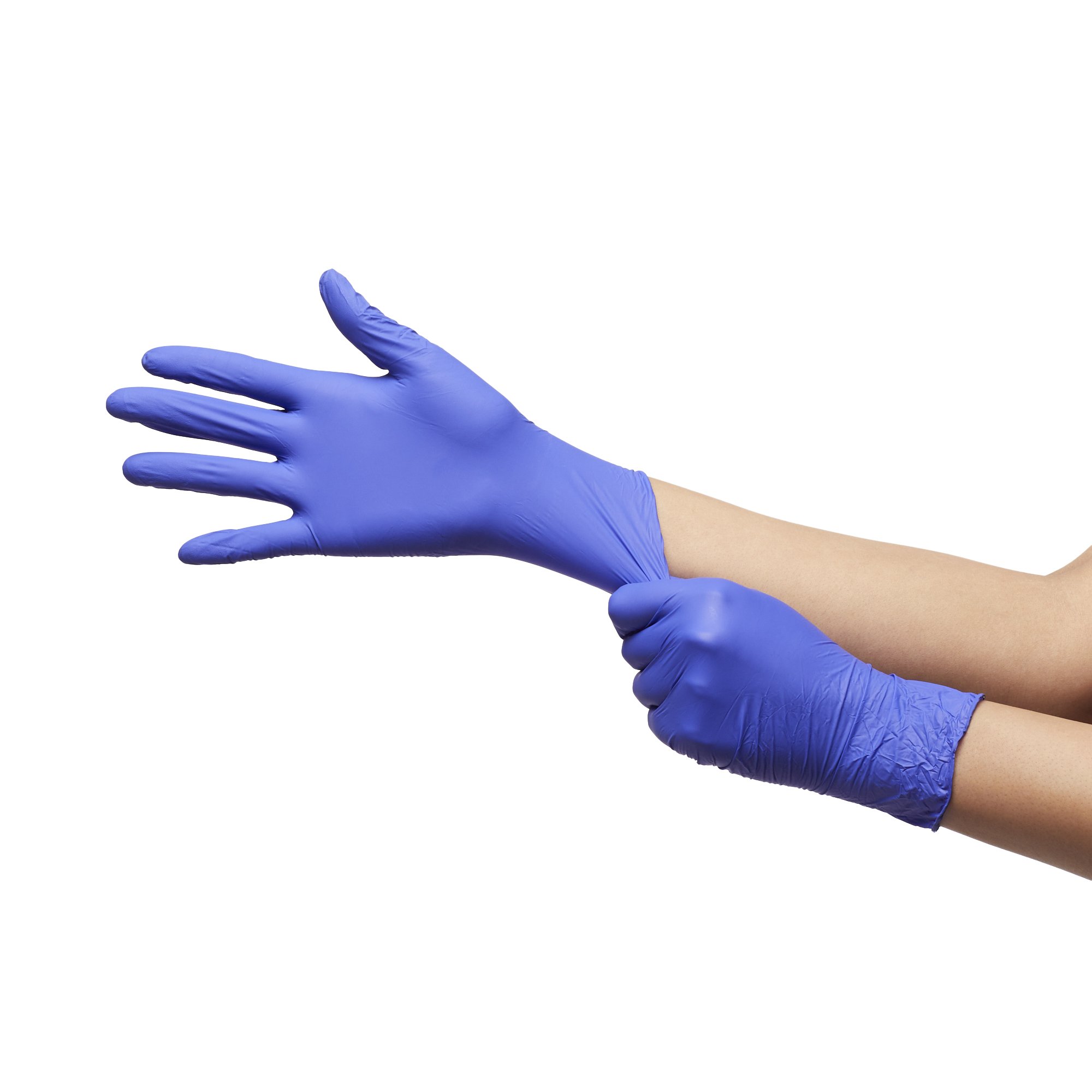 McKesson Brand 14-6N32EC - McKesson Confiderm® 3.0 Nitrile Exam Glove, Small, Blue - 100/Box, 1000/Case