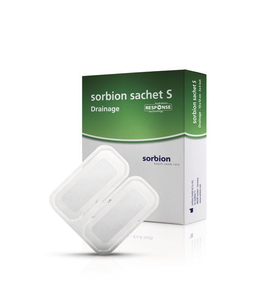 BSN Medical - 7324100 Gelling Fiber Wound Dressing Cutimed® Sorbion® Sachet S Drainage 4 X 4 Inch Square Sterile