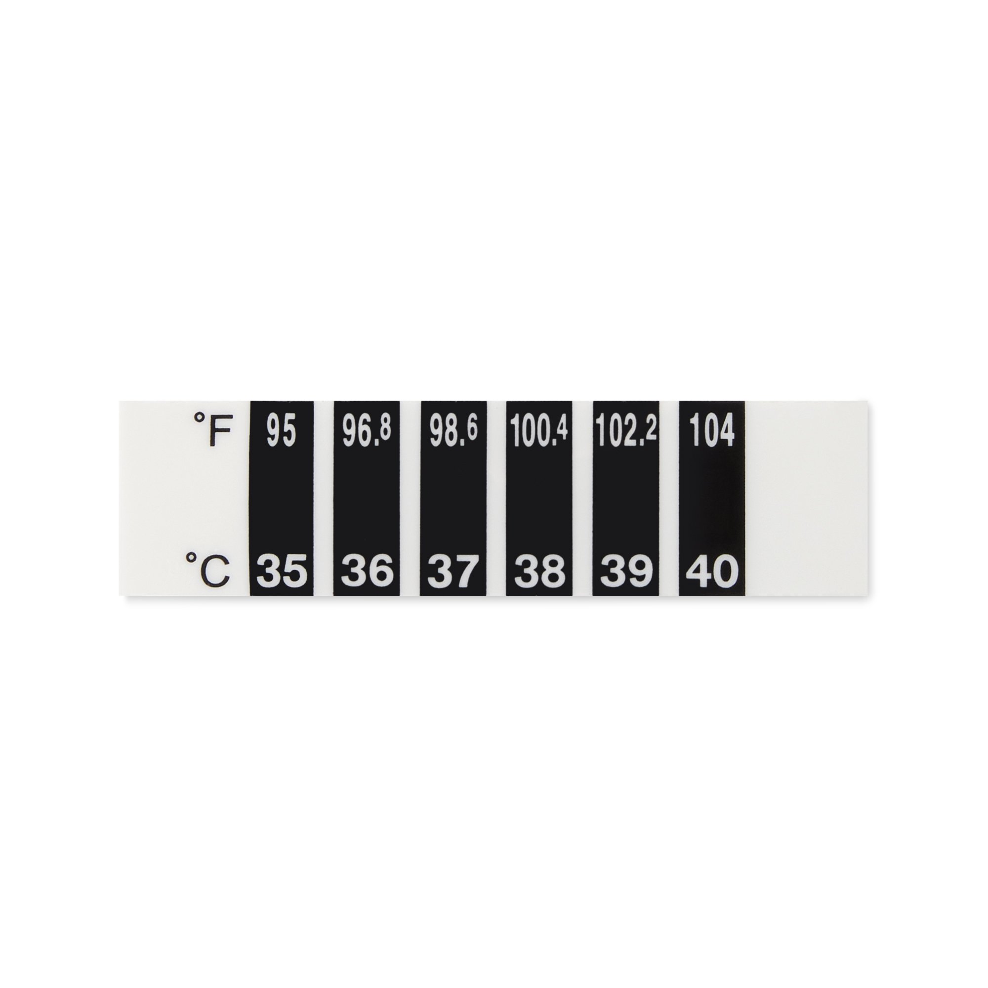 McKesson Brand - 16-TSTRP McKesson Forehead Temperature Strip