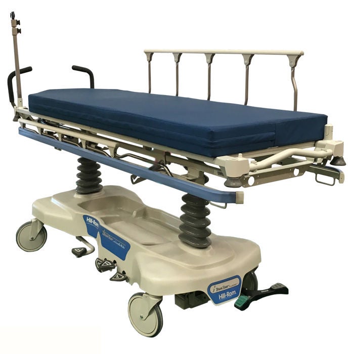 Gumbo Medical - HRTP8000 Refurbished Procedural Stretcher Hill-Rom® P8000 Adjustable Height 500 lbs. Weight Capacity Adjustable Frame