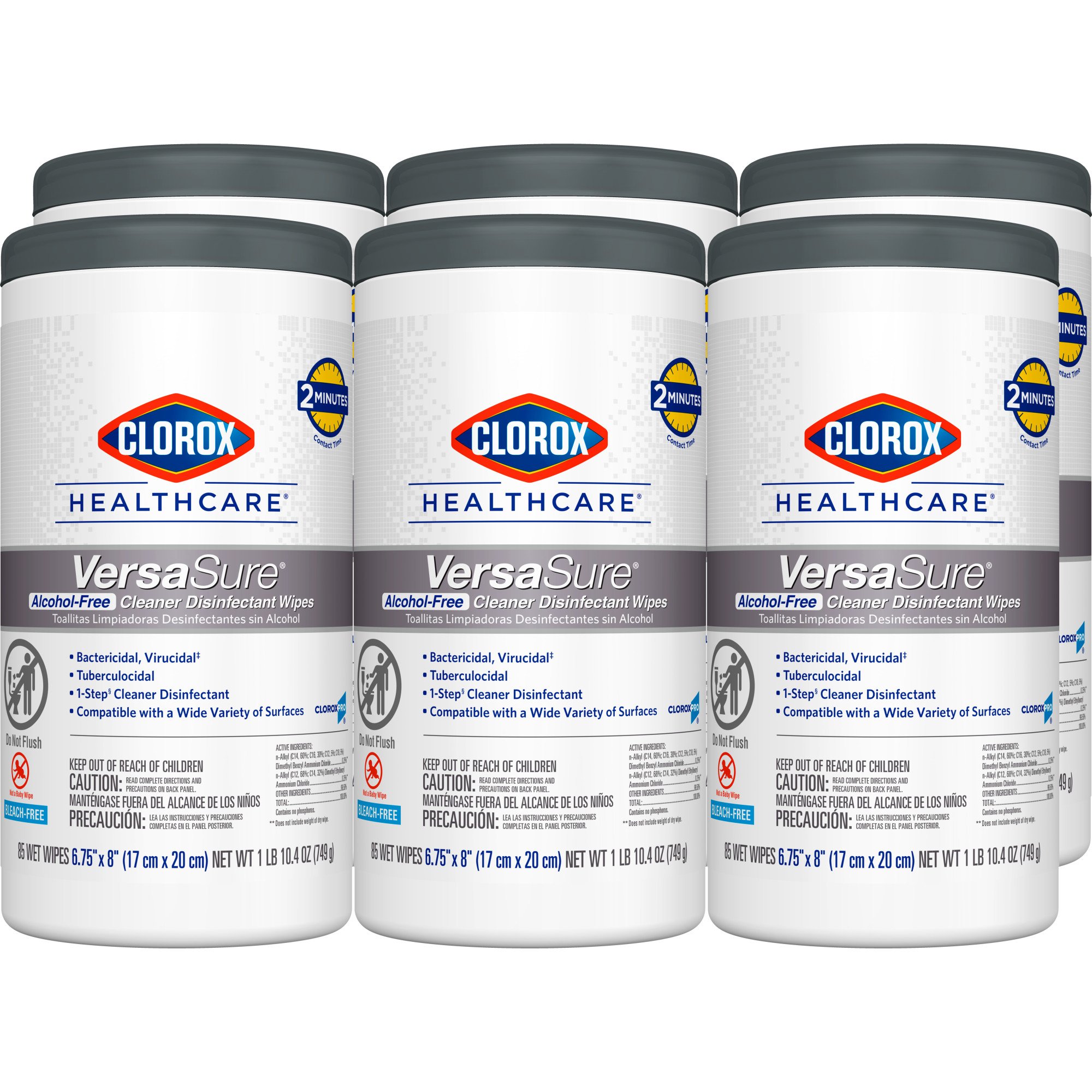 The Clorox Company - 31757 Clorox Healthcare® VersaSure® Cleaner Disinfectant Wipes