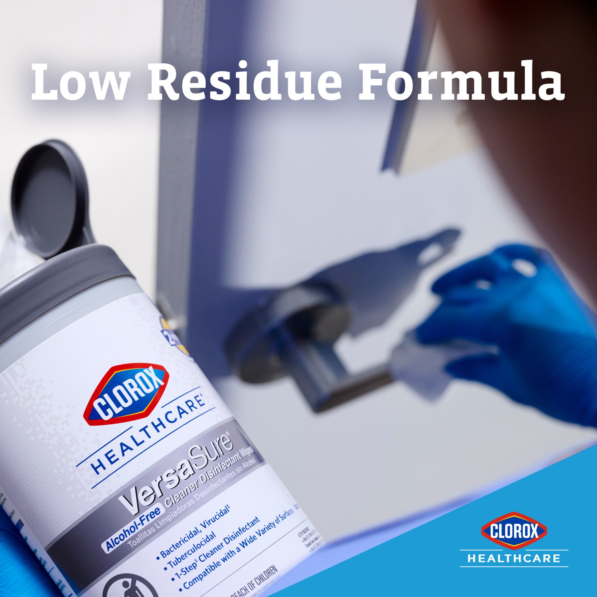 The Clorox Company - 31757 Clorox Healthcare® VersaSure® Cleaner Disinfectant Wipes