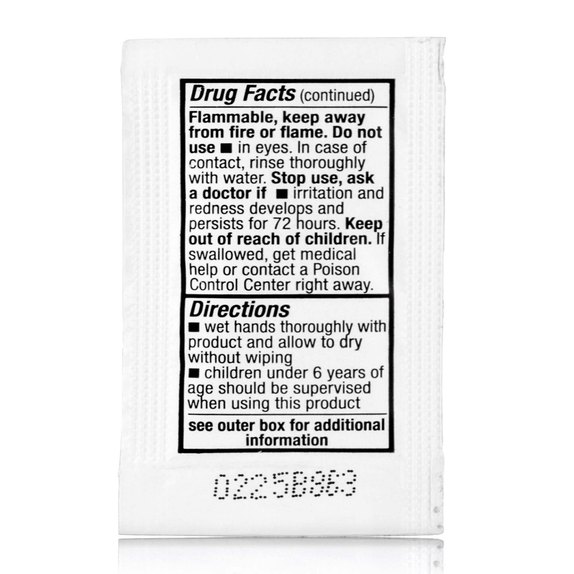 McKesson Brand 82482 - McKesson Hand Sanitizer with Aloe, Fresh Scent, Individual Packet - 144/Box, 1728/Case