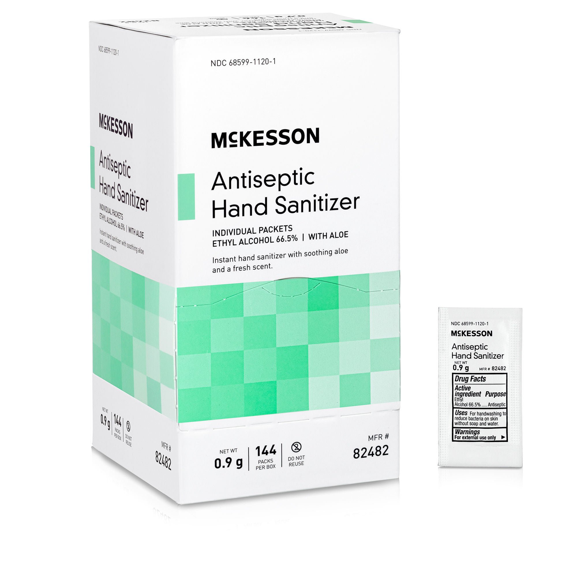 McKesson Brand - 82482 McKesson Hand Sanitizer with Aloe