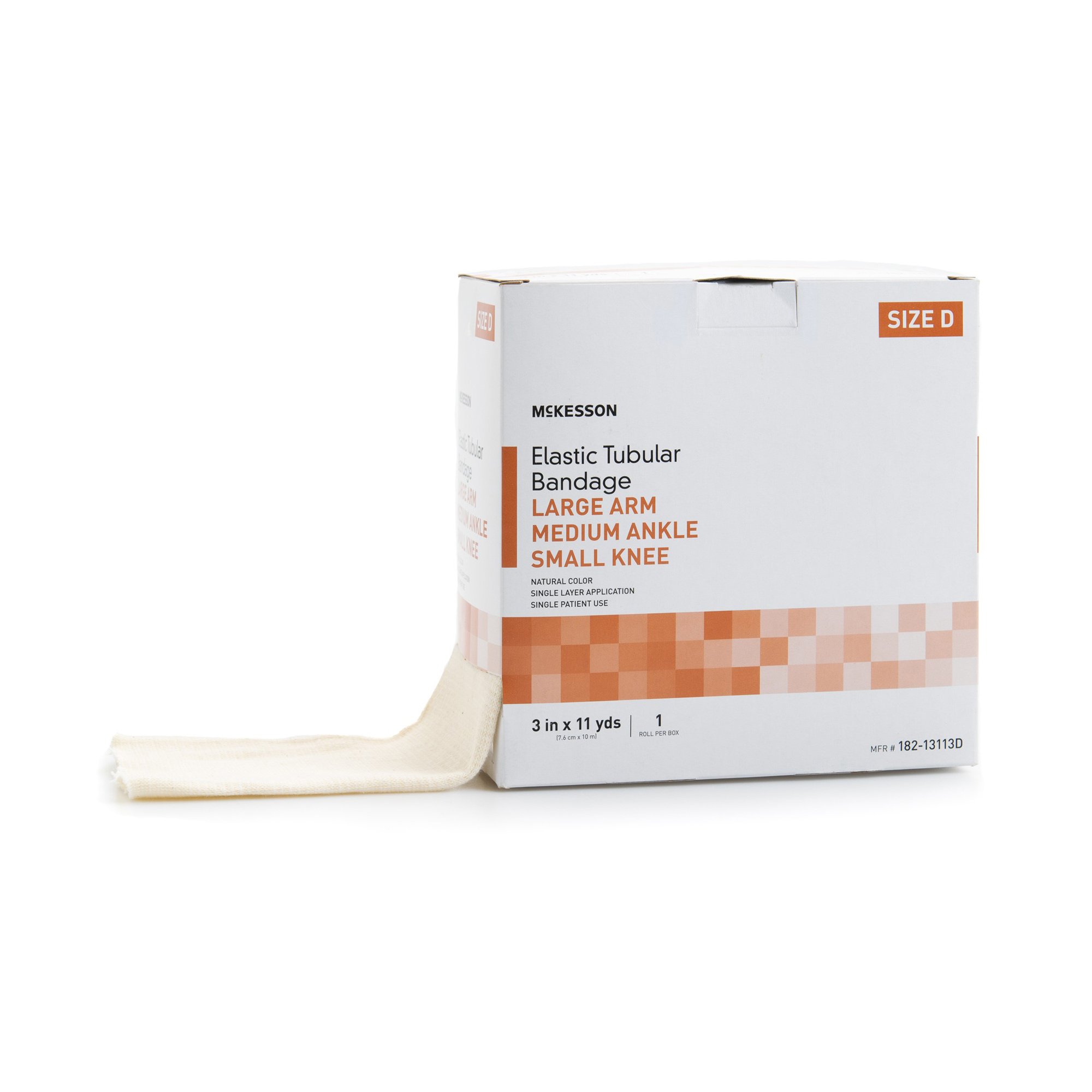 McKesson Spandagrip Elastic Tubular Support Bandage 182-13113D by McKesson Brand
