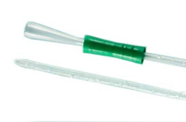Bard - 53812G Urethral Catheter Magic3® Go Straight Tip Hydrophilic Coated Silicone 12 Fr. 16 Inch Length