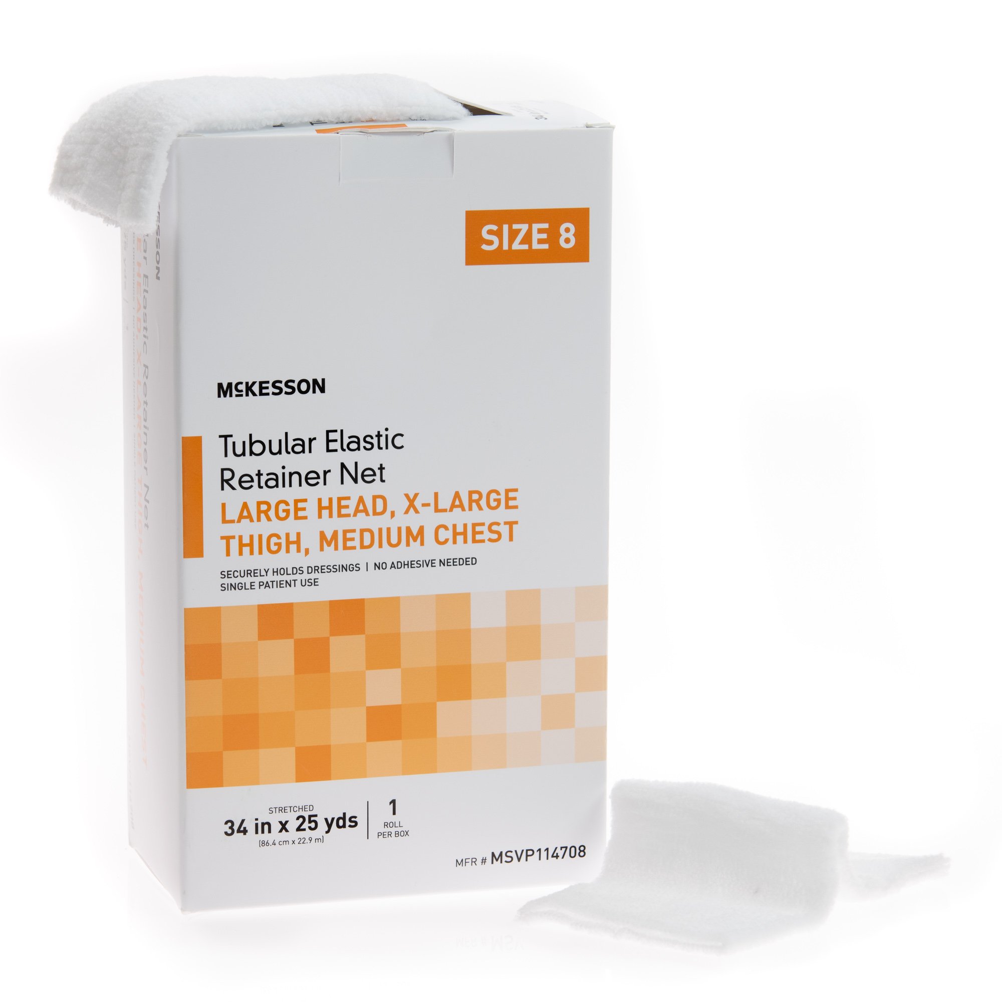 McKesson Elastic Net Retainer Dressing MSVP114708 by McKesson Brand