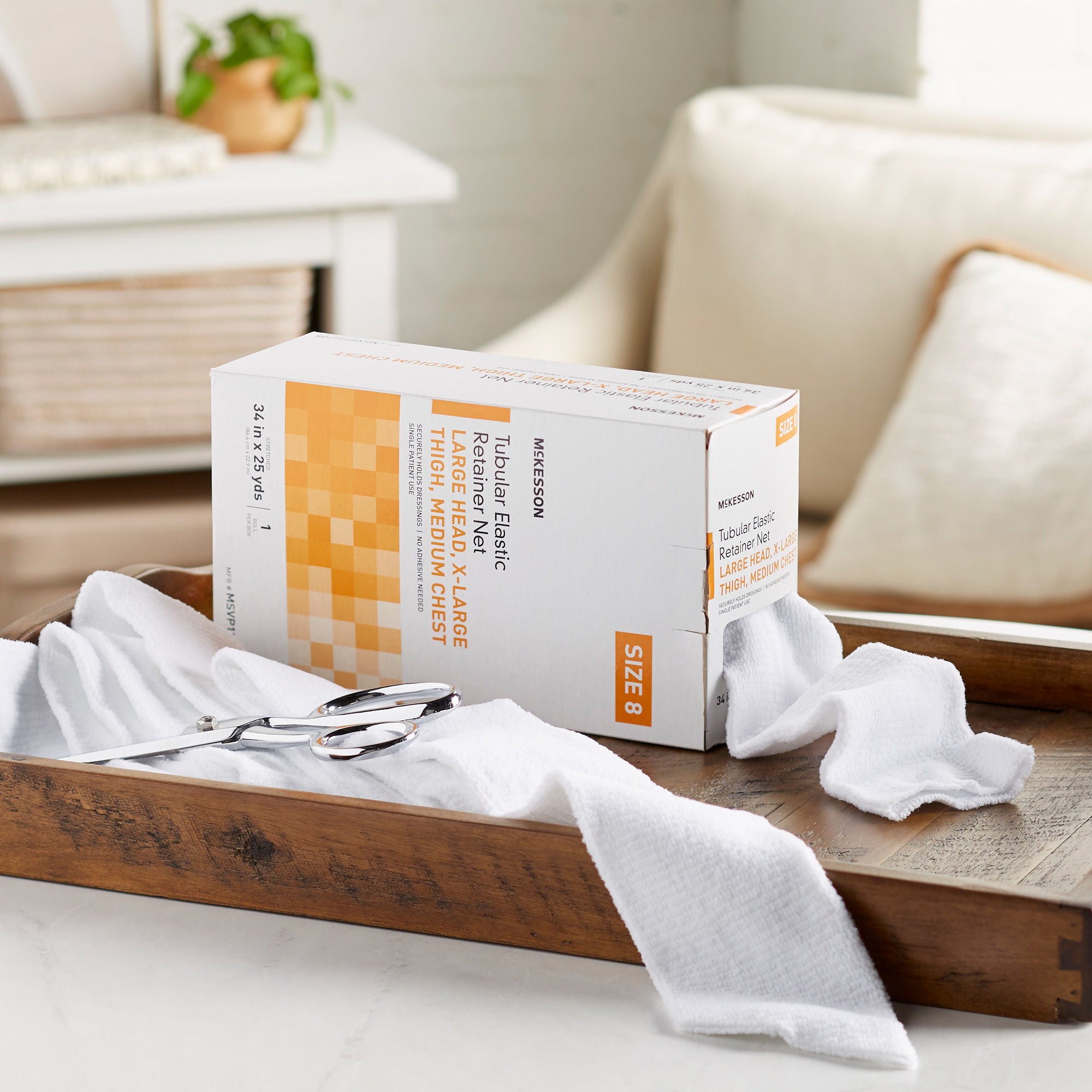 McKesson Elastic Net Retainer Dressing MSVP114708 by McKesson Brand