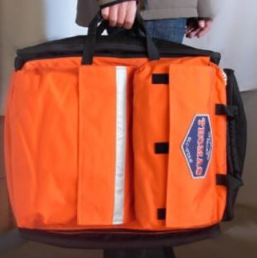 Thomas Transport Packs-EMS - TT1561 EMS Bag ALS Ultra Red Nylon
