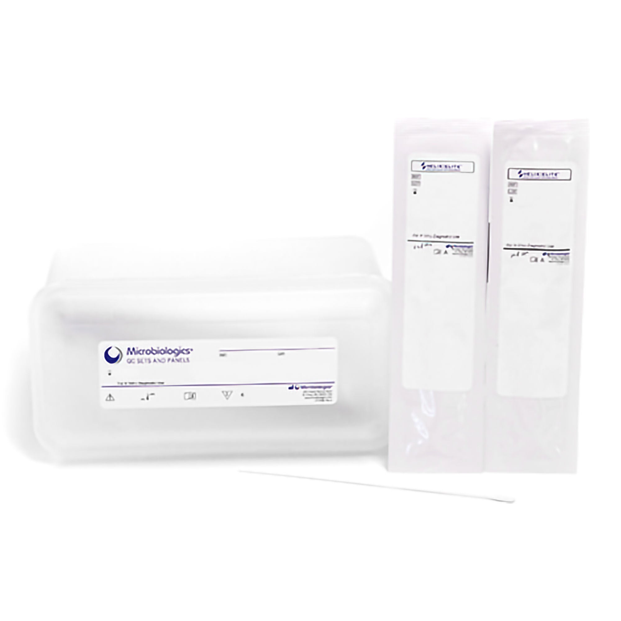Microbiologics Inc - 8219 Molecular Control Panel Helix Elite™ Group A Streptococcus Positive Level / Negative Level 12 Swabs