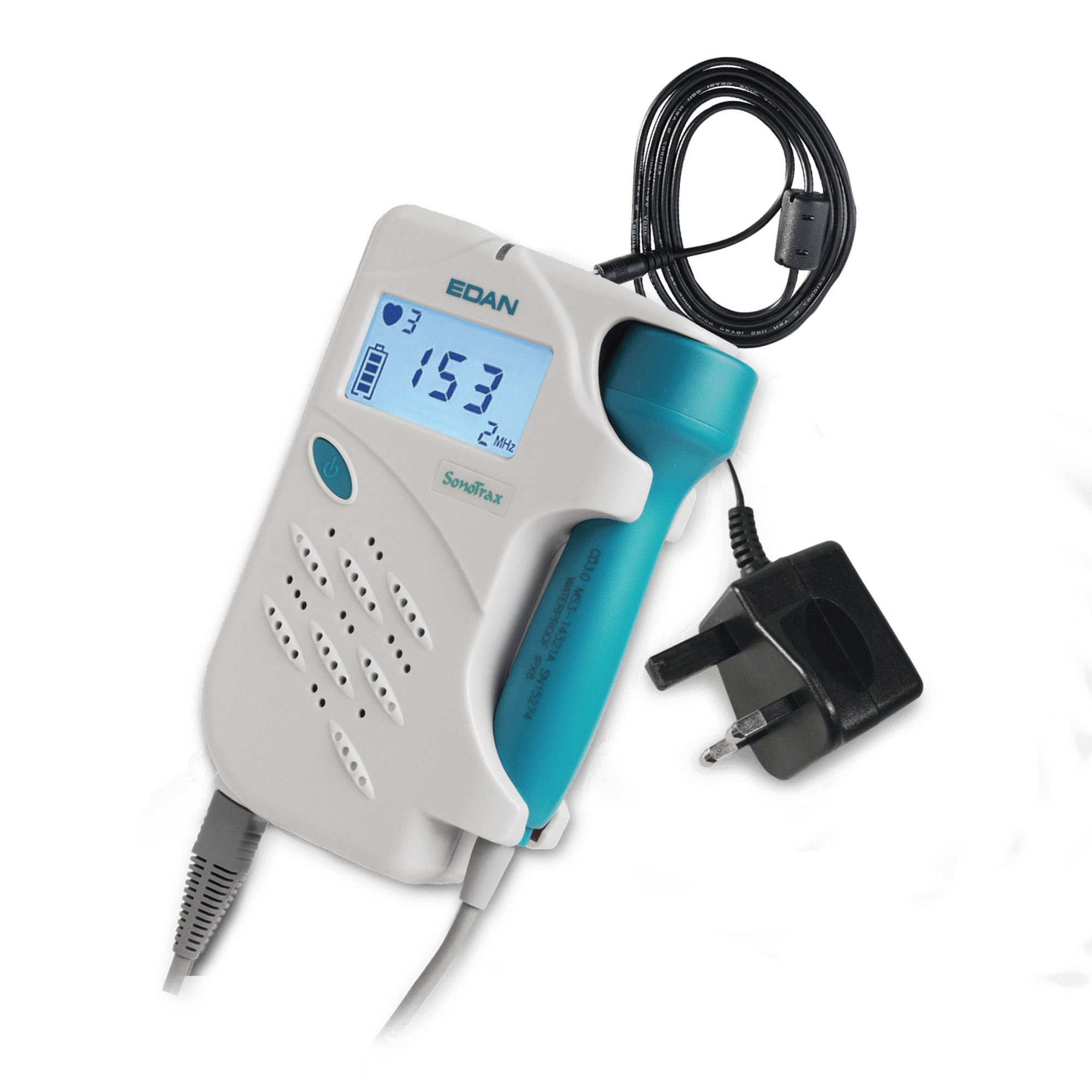 EdanUSA & MDPro - ST2.03 Handheld Doppler EDAN SonoTrax LCD Display Obstetric Probe 3 MHz Frequency