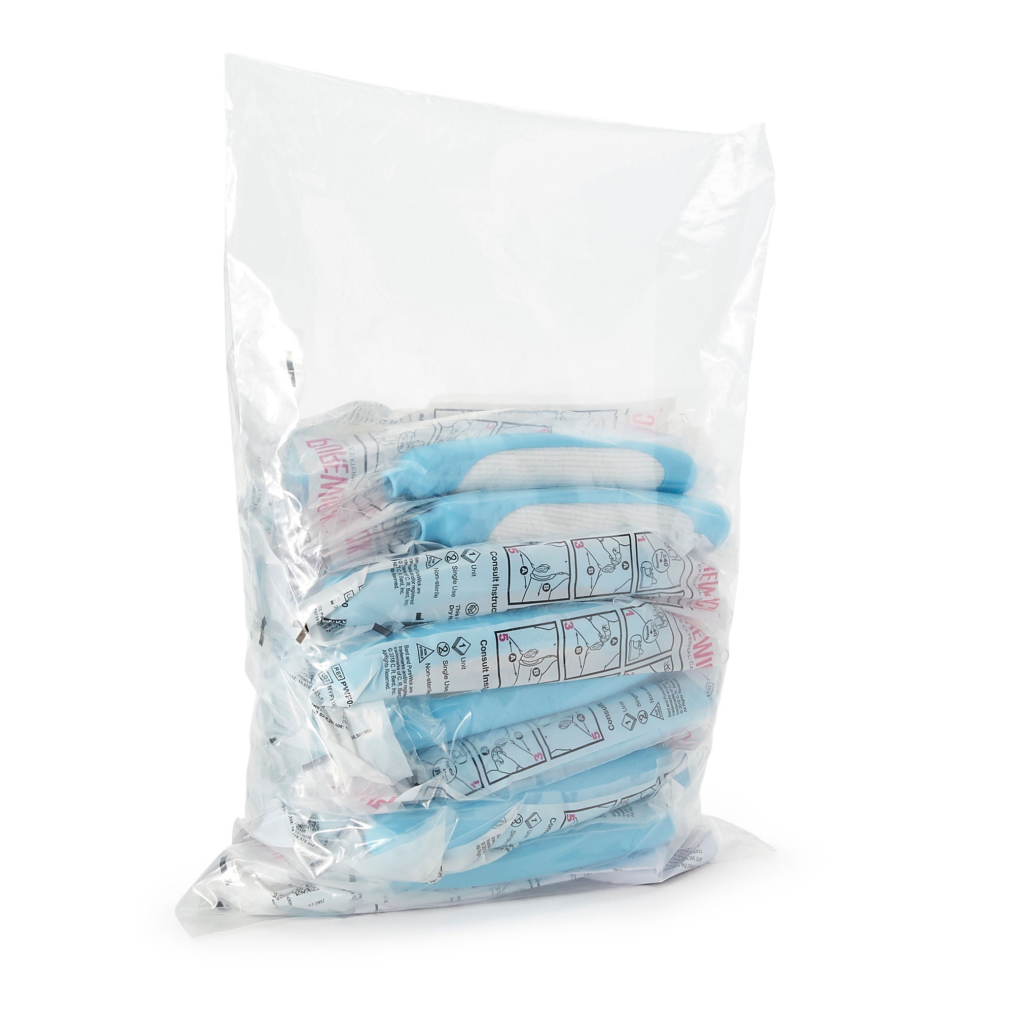 Bard - PWF030 Female External Catheter for Vacuum Suction PureWick™ Latex One Size Fits Most
