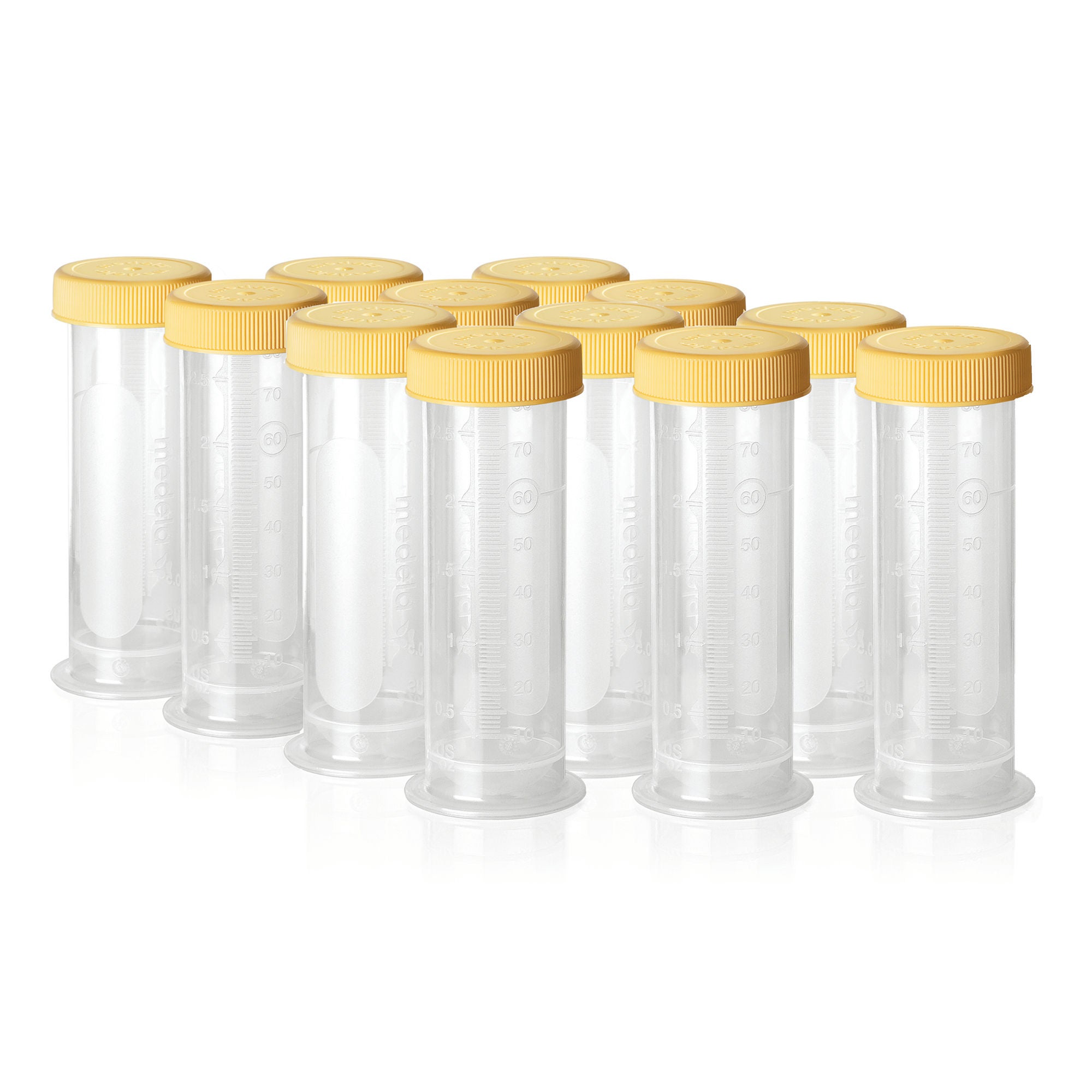 Medela - 87061 Breast Milk Storage Bottle 2.7 oz. Clear