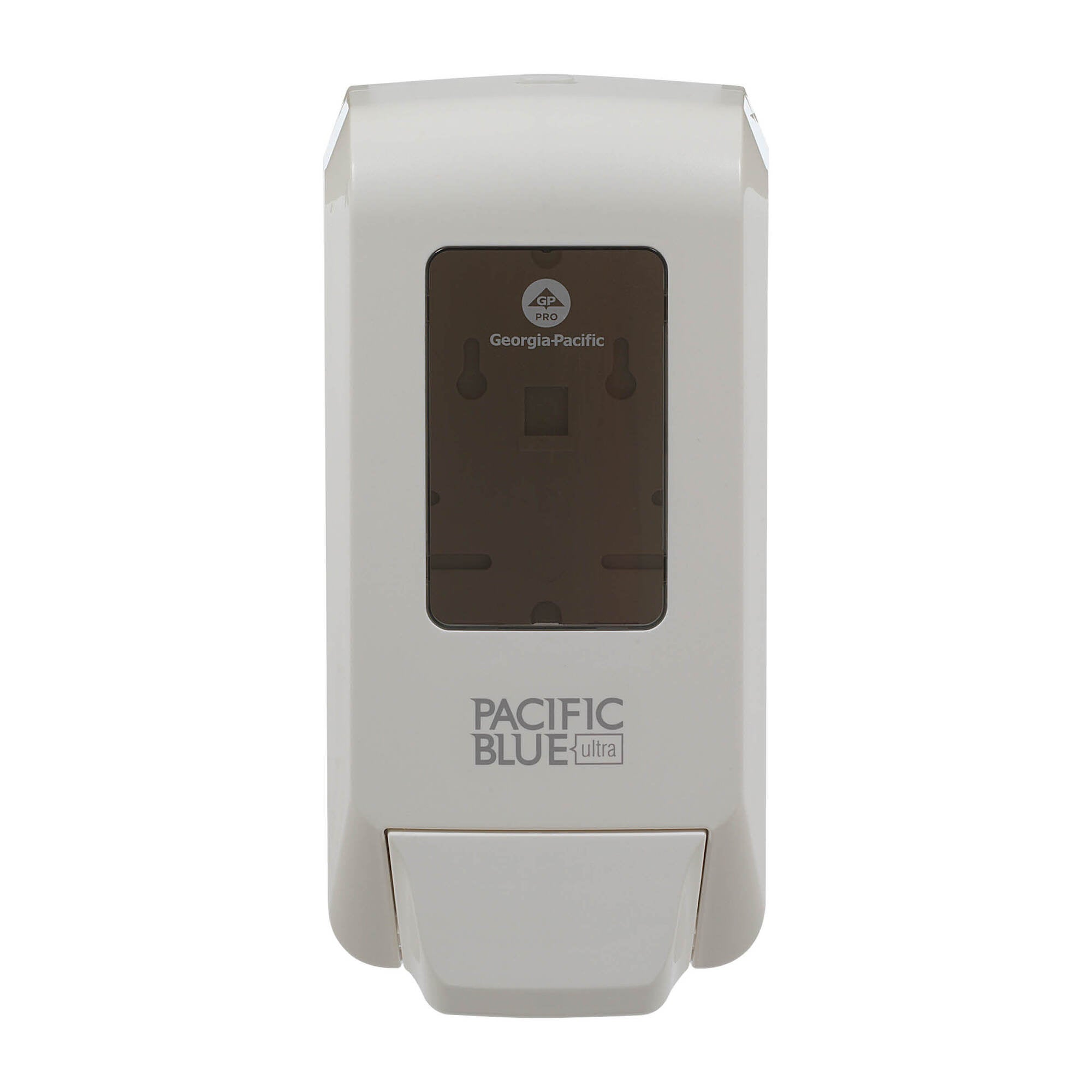 Georgia-Pacific Consumer Products LP - 53058 Hand Hygiene Dispenser Pacific Blue Ultra™ White Manual Push 1200 mL Wall Mount