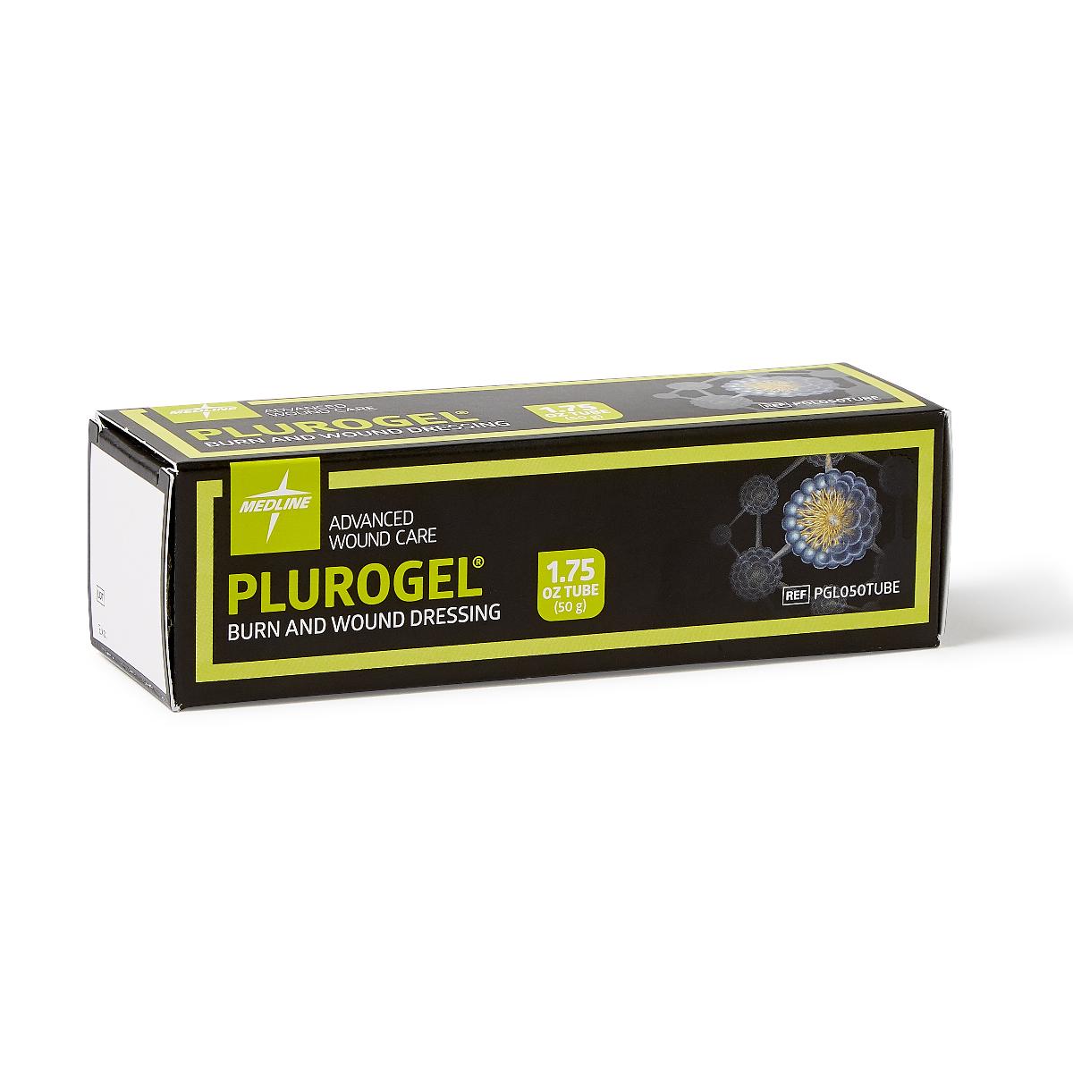 Medline - PGL050TUBE Wound and Burn Dressing PluroGel® Gel 1.75 oz. Tube NonSterile