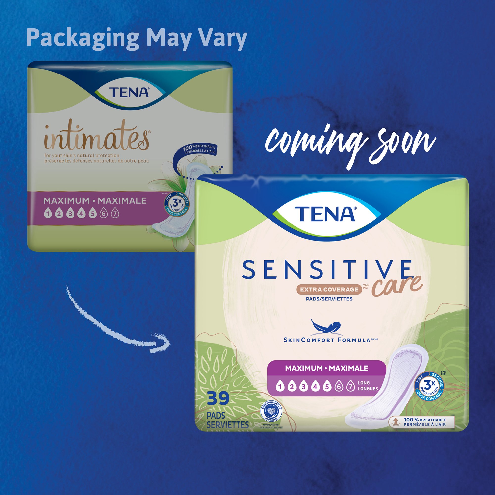 Essity HMS North America Inc - 54267 Tena® Intimates™ Maximum Bladder Control Pad