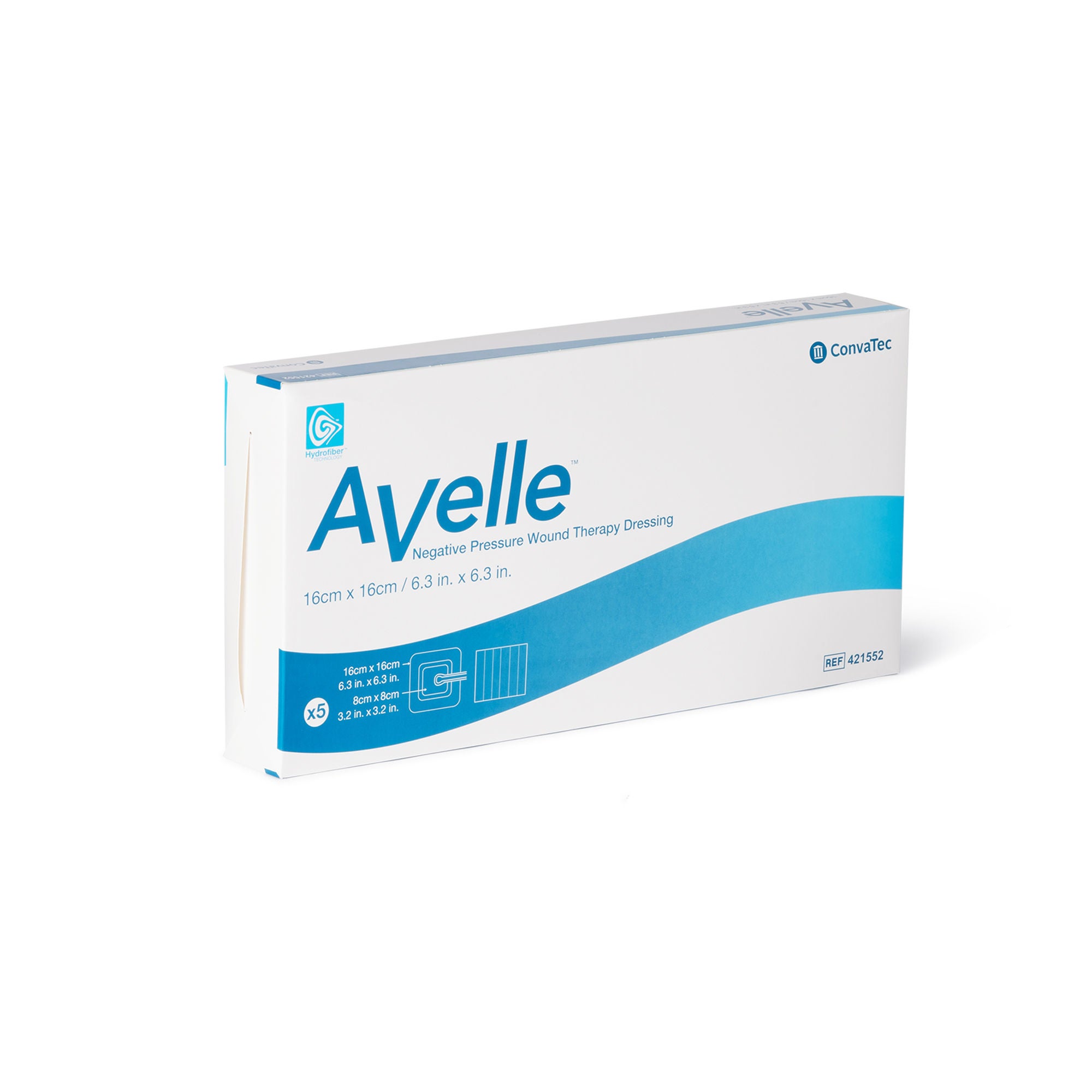 ConvaTec - 421552 Negative Pressure Dressing Avelle™ 16 X 16 cm