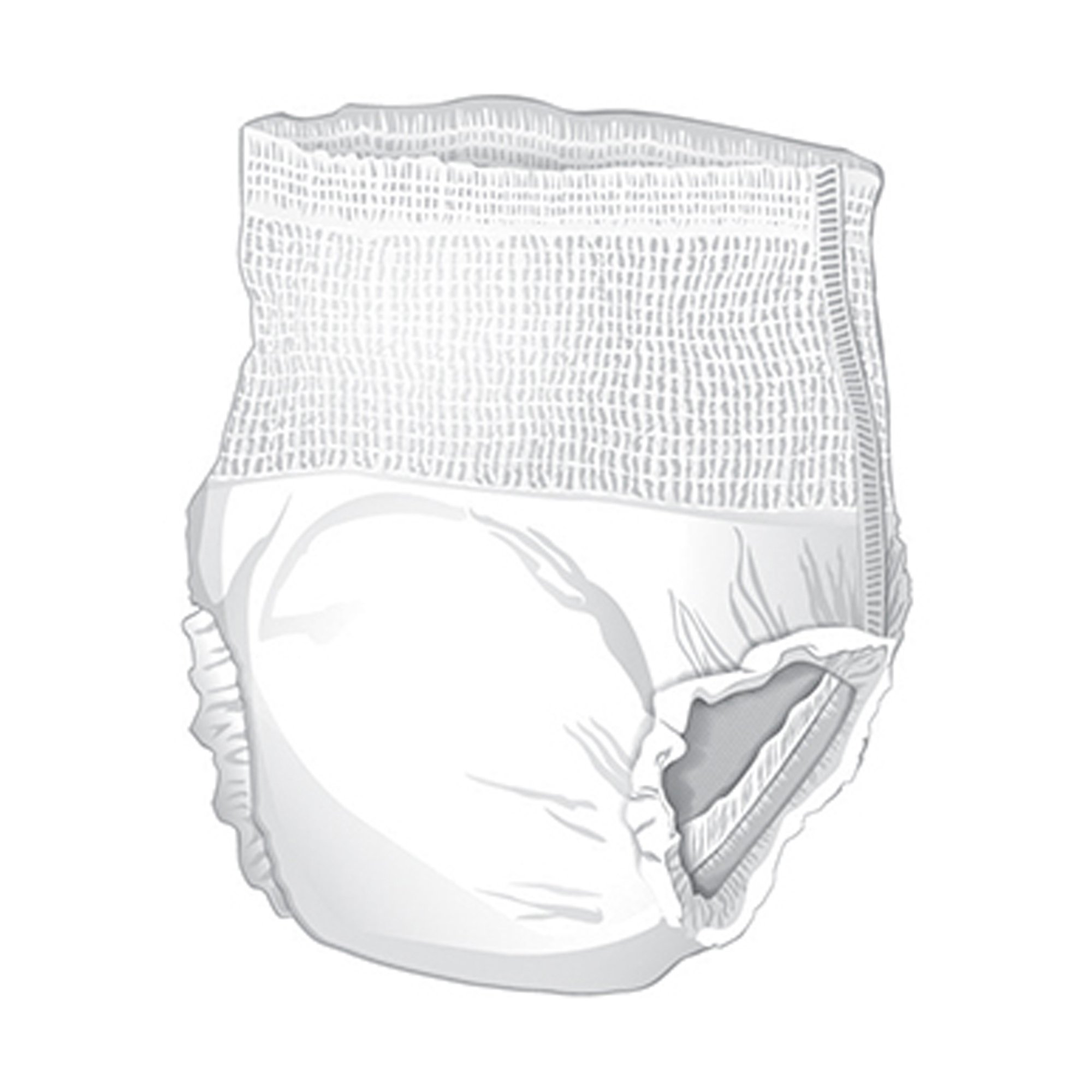 McKesson Brand - UW33845 McKesson Super Moderate Absorbency Incontinence Underwear