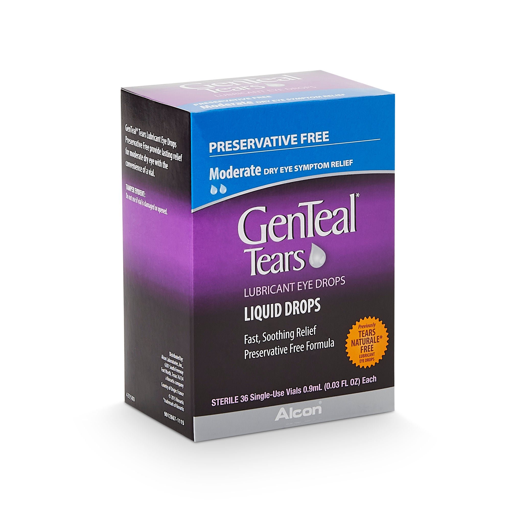 Alcon - 00065806301 GenTeal® Tears Lubricant Eye Drops Single-Use Vials
