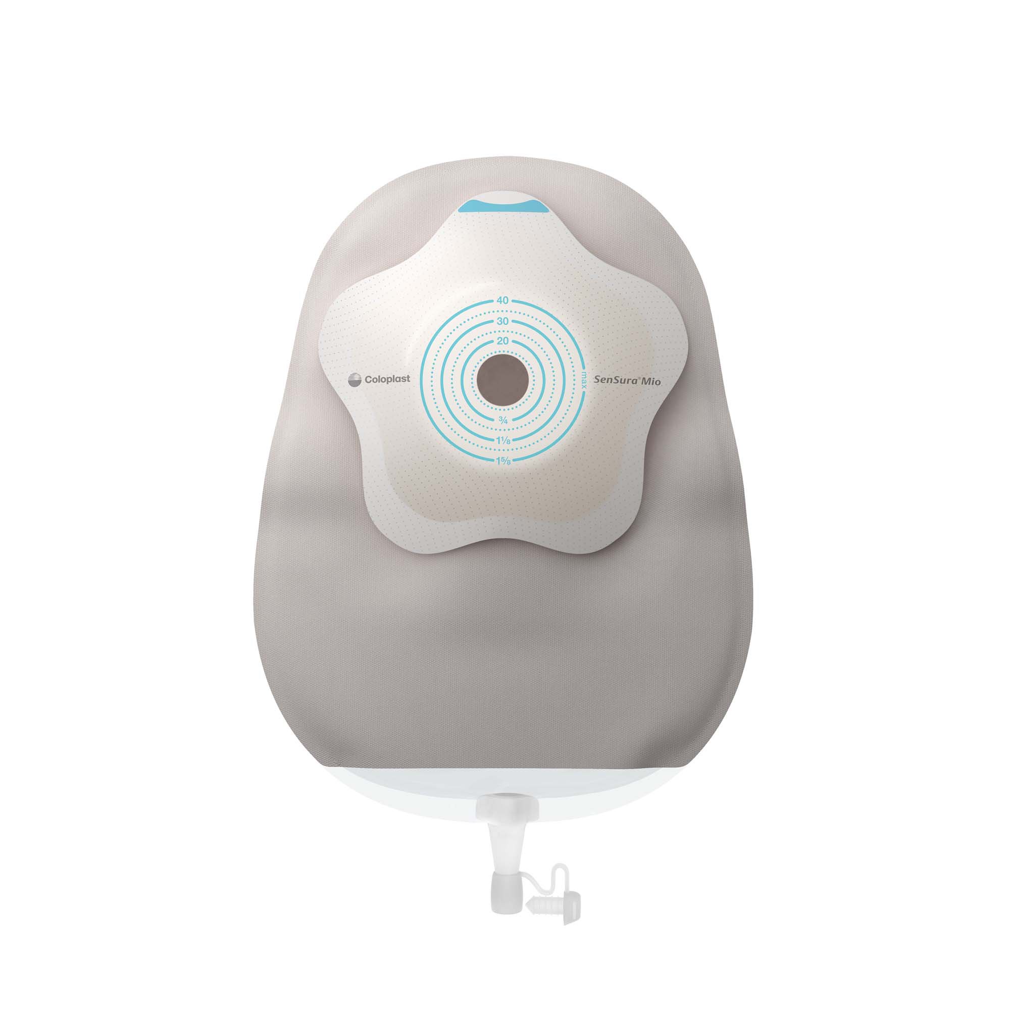 Coloplast - 18405 SenSura® Mio Convex Flip 1-Piece Transparent Urostomy Pouch