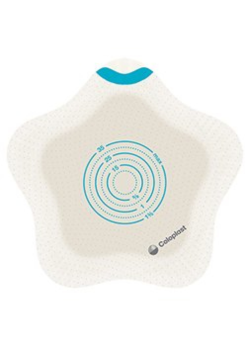 Coloplast 18747 - SenSura® Mio Kids Flex 2-Piece Ostomy Barrier, Cut to fit Stomas up to 35 mm - 5/Box