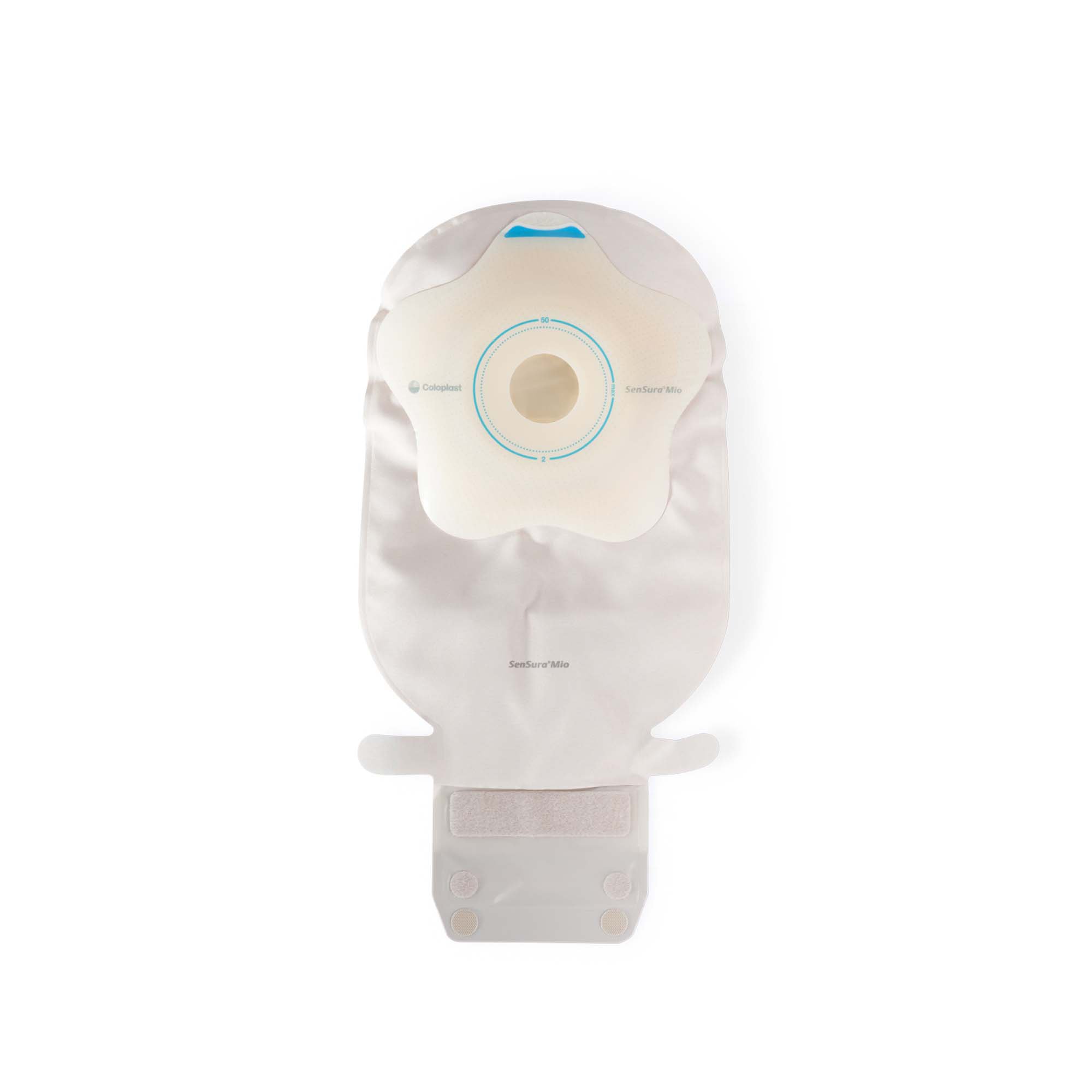 Coloplast 18323 - SenSura® Mio Convex Flip 1-Piece Transparent Ostomy Pouch, 30mm Stoma - 10/Box