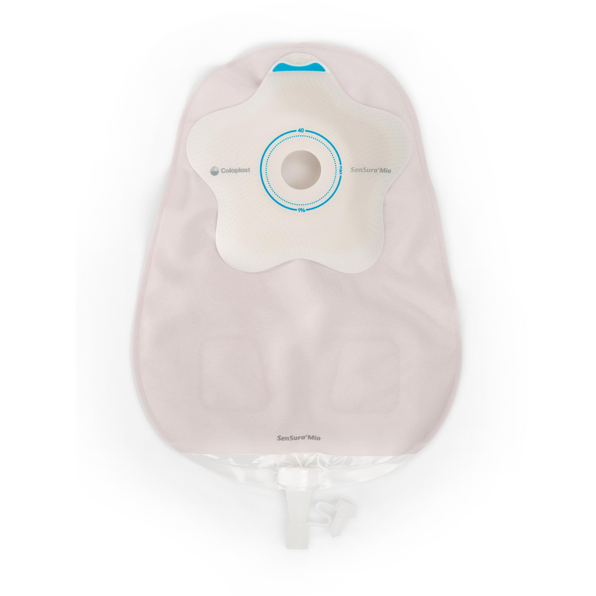 Coloplast 18402 - SenSura® Mio Convex Flip One-Piece Urostomy Pouch, 44 mm Flange - 10/Box