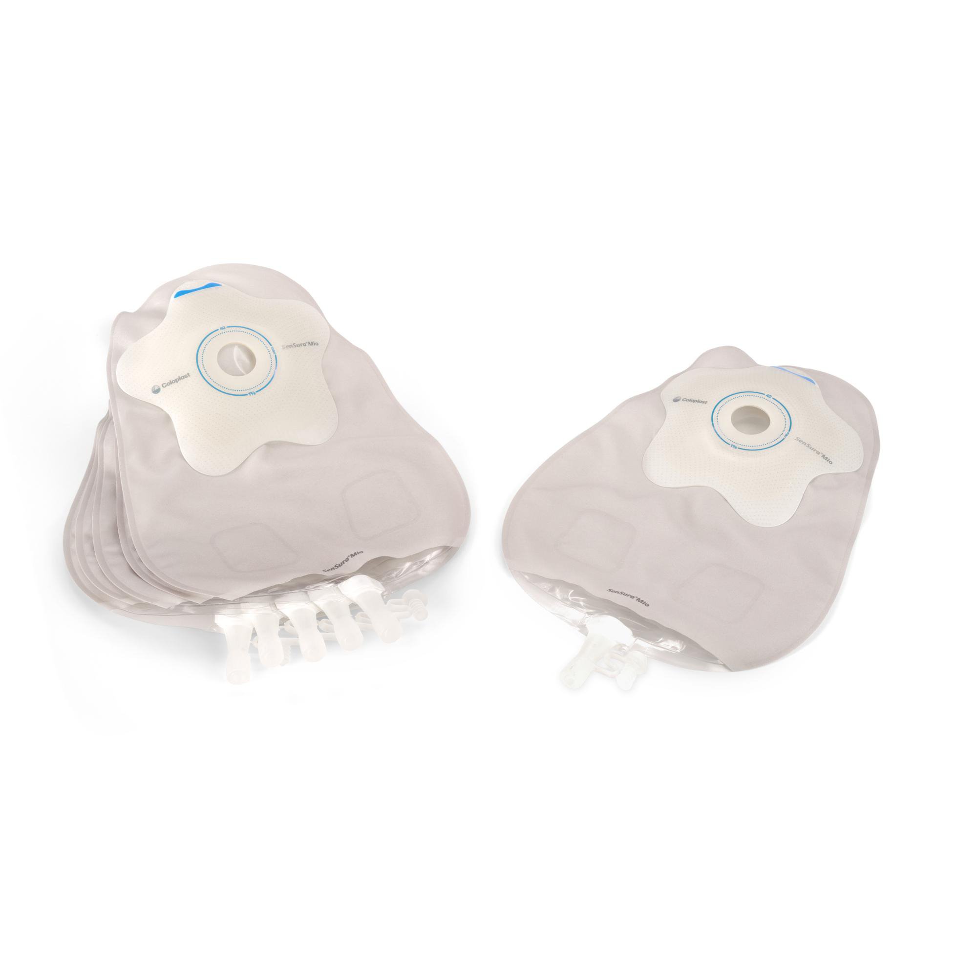 Coloplast 18402 - SenSura® Mio Convex Flip One-Piece Urostomy Pouch, 44 mm Flange - 10/Box