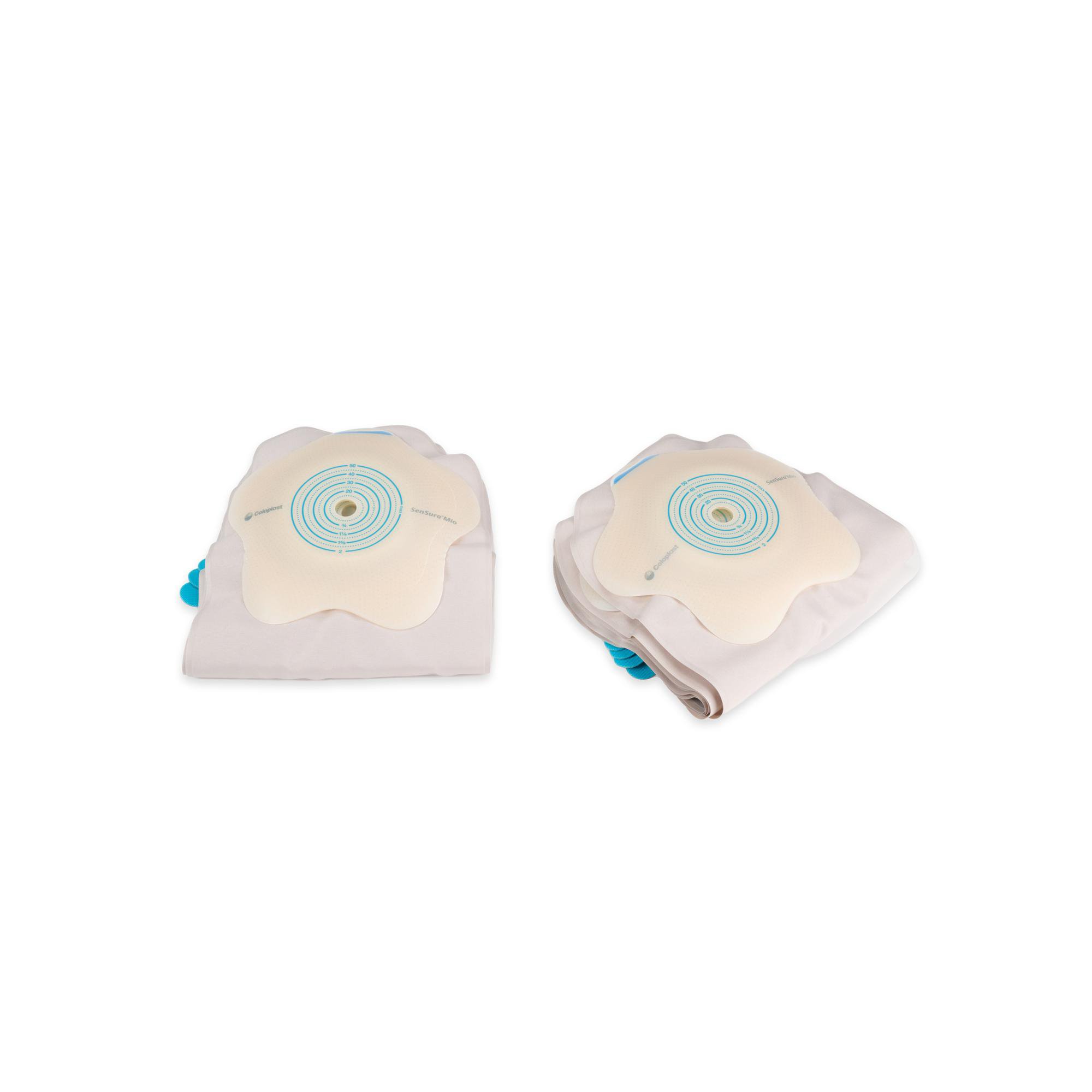 Coloplast 18340 - SenSura® Mio Convex Flip 1-Piece Transparent Ostomy Pouch, 10 – 60mm Stomas - 10/Box