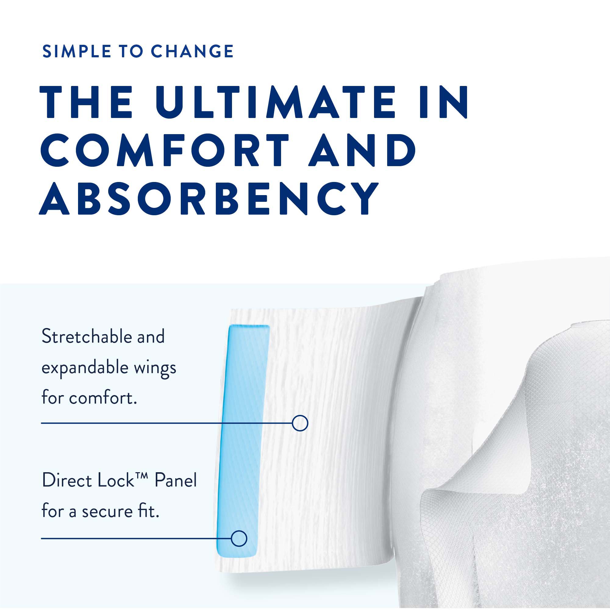 First Quality Products LLC NGX-013 - Prevail Air™ Overnight Briefs Overnight Absorbency, Size 2 - 18/Bag, 72/Case
