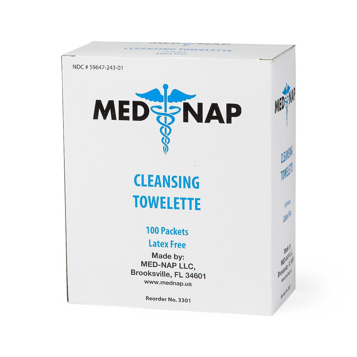 Med Nap Antiseptic Skin Towelette MDS094184 by Medline