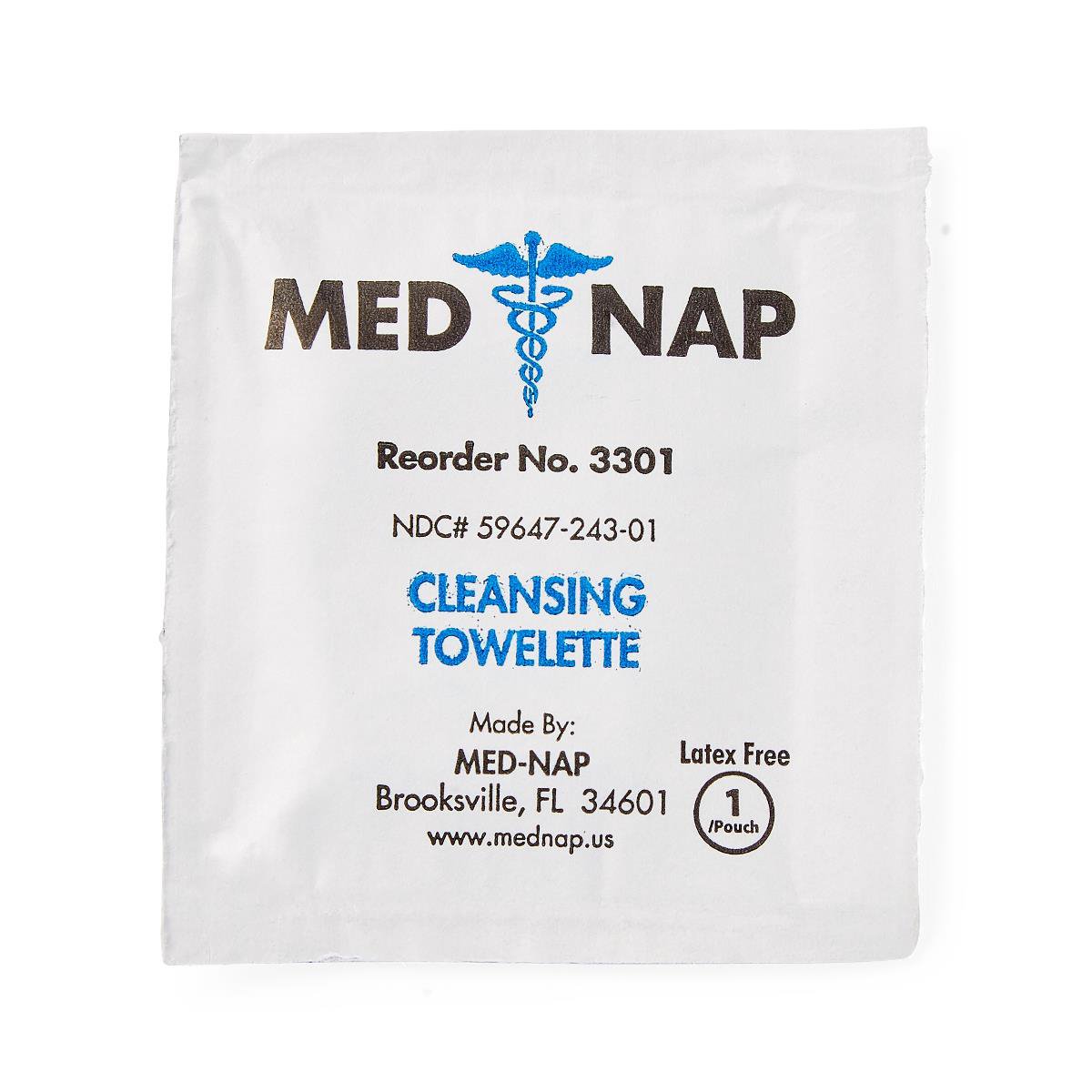 Med Nap Antiseptic Skin Towelette MDS094184 by Medline