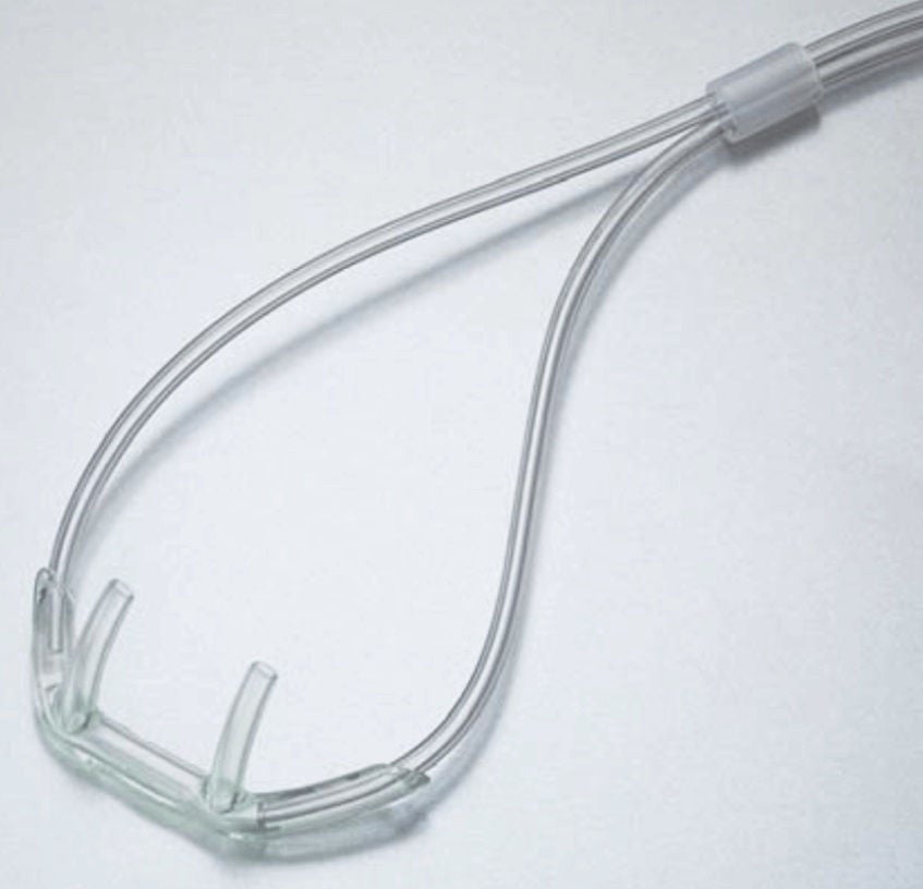 EdanUSA & MDPro - 3468ADU-00 ETCO2 Nasal Sampling Cannula Philips Respironics LoFlo Adult Curved Prongs HFNC