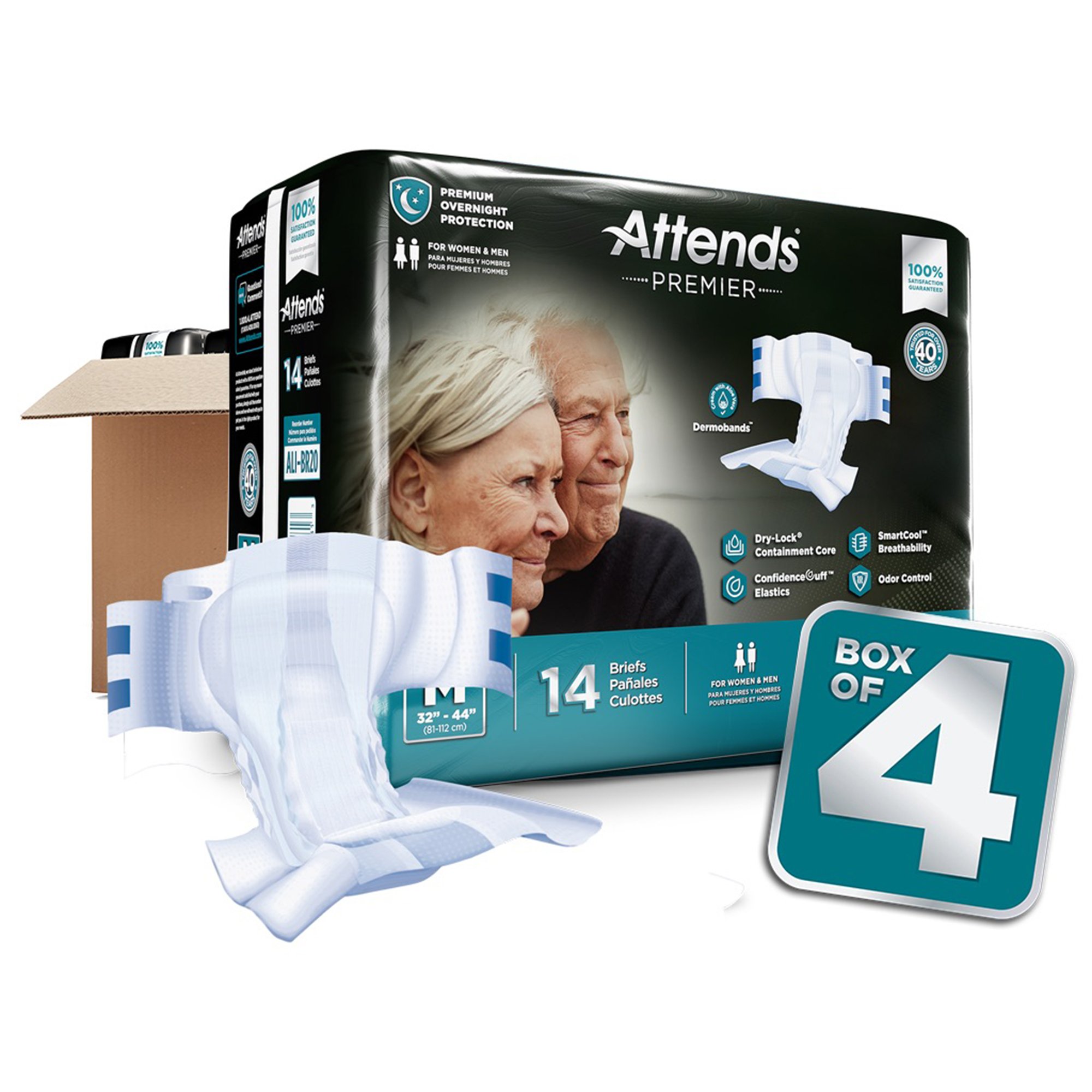 Attends Premier Incontinence Brief ALI-BR20 by Attends Healthcare Products