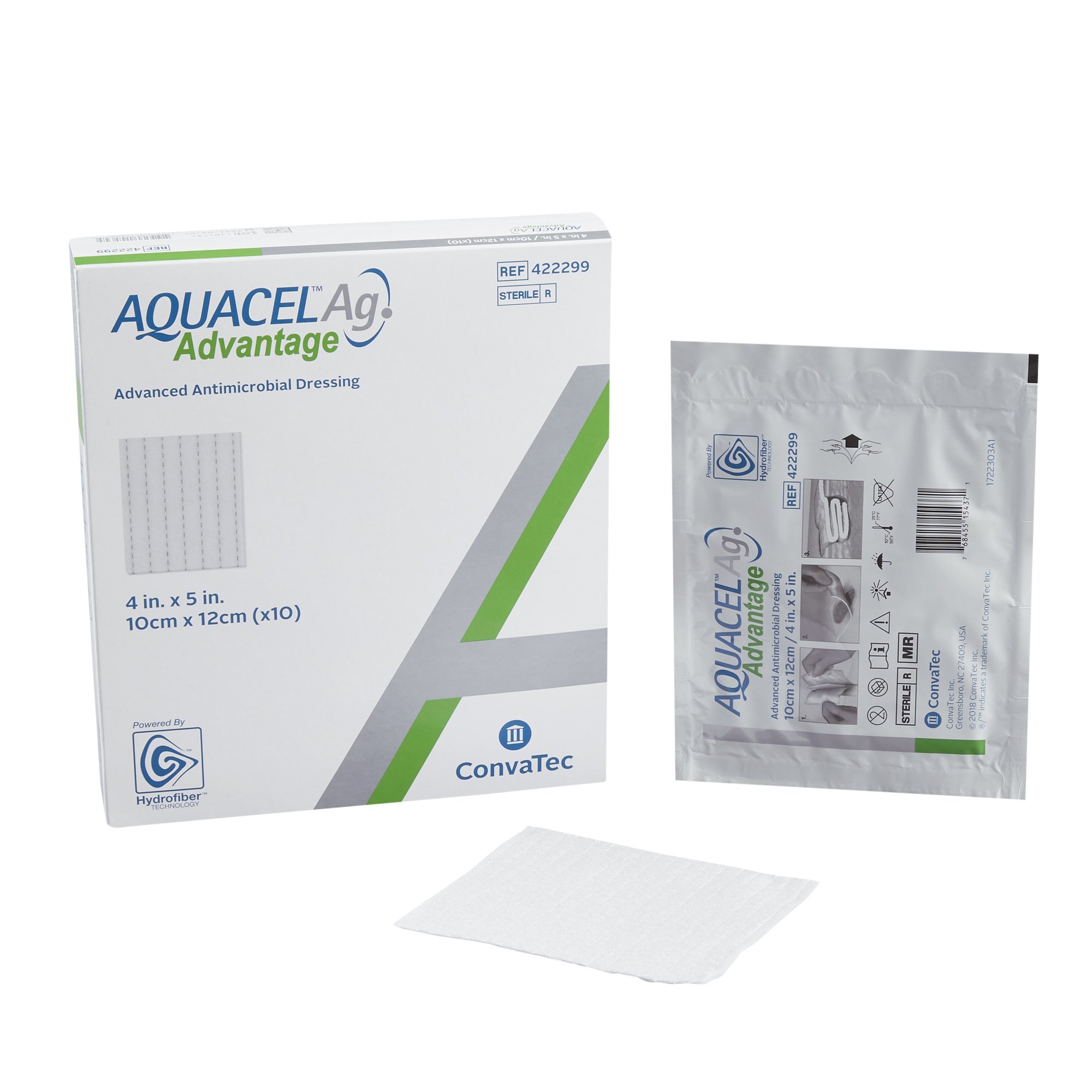 ConvaTec - 422299 Aquacel® Ag Advantage Silver Dressing
