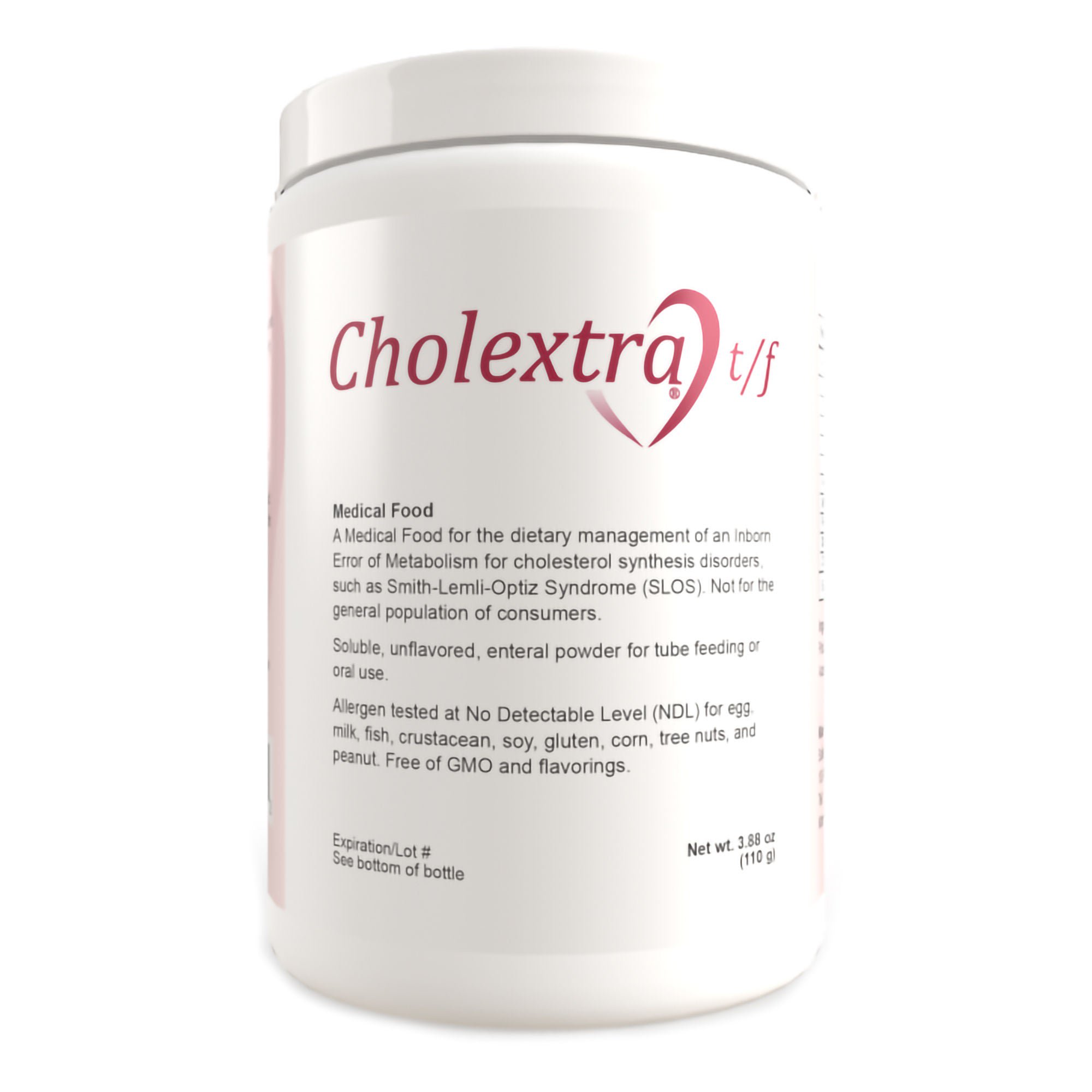 Solace Nutrition - 5002 Tube Feeding Formula Cholextra® t/f Unflavored Powder 110 Gram Jar