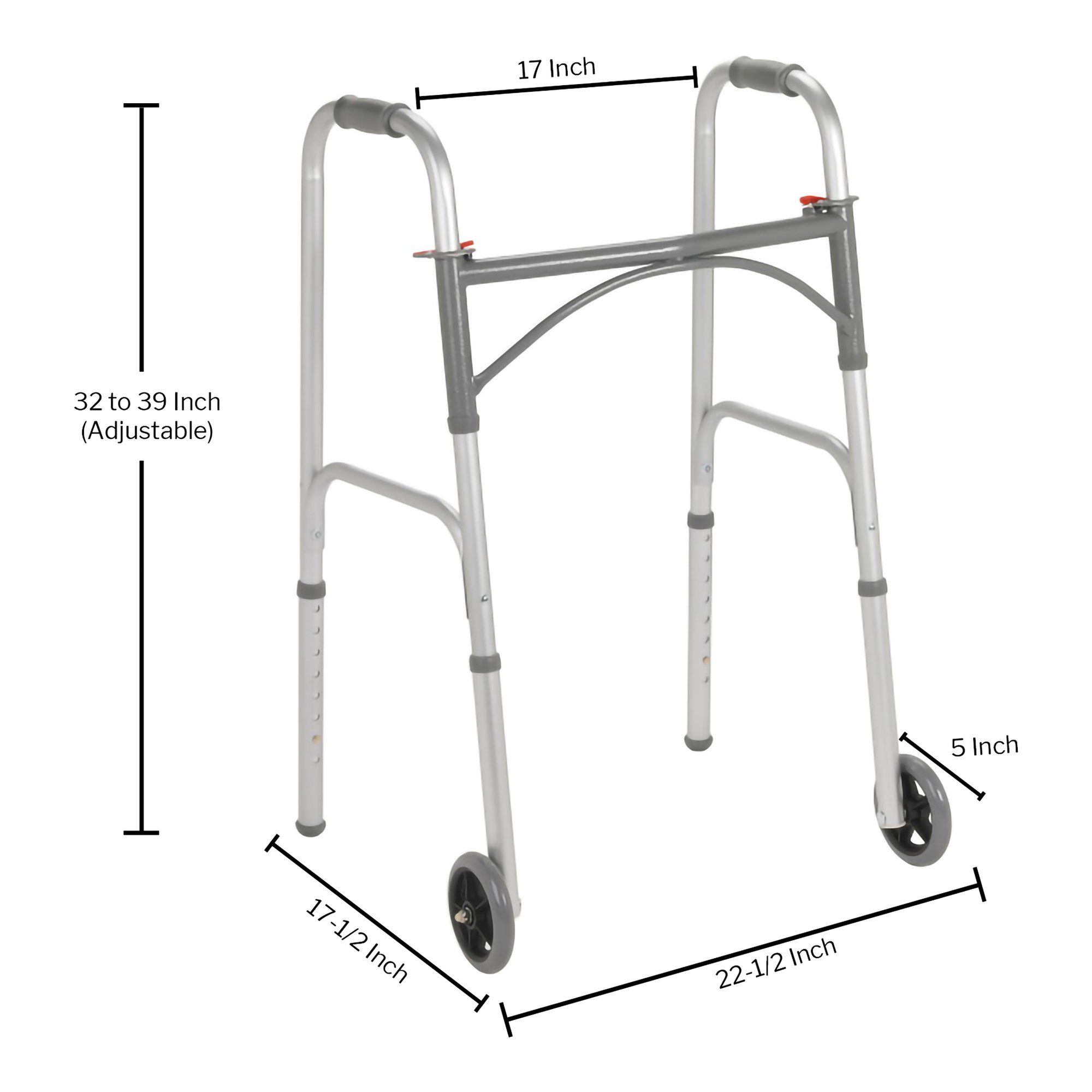 McKesson Brand - 146-10244-4 McKesson Steel Walker