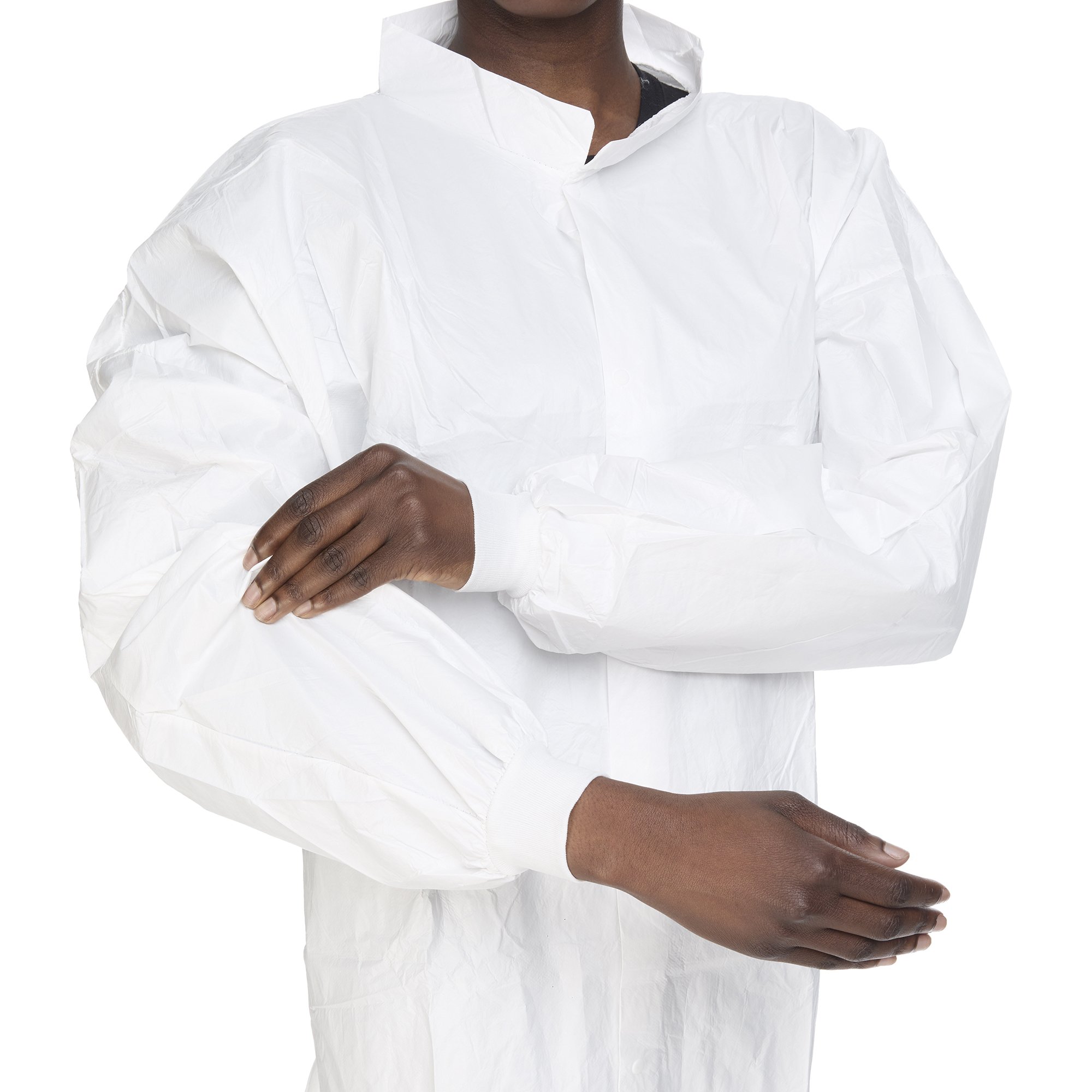 Contec Inc HCGA0032 - Contec® CritiGear ™ Cleanroom Frocks, Large - 10/Bag, 30/Case